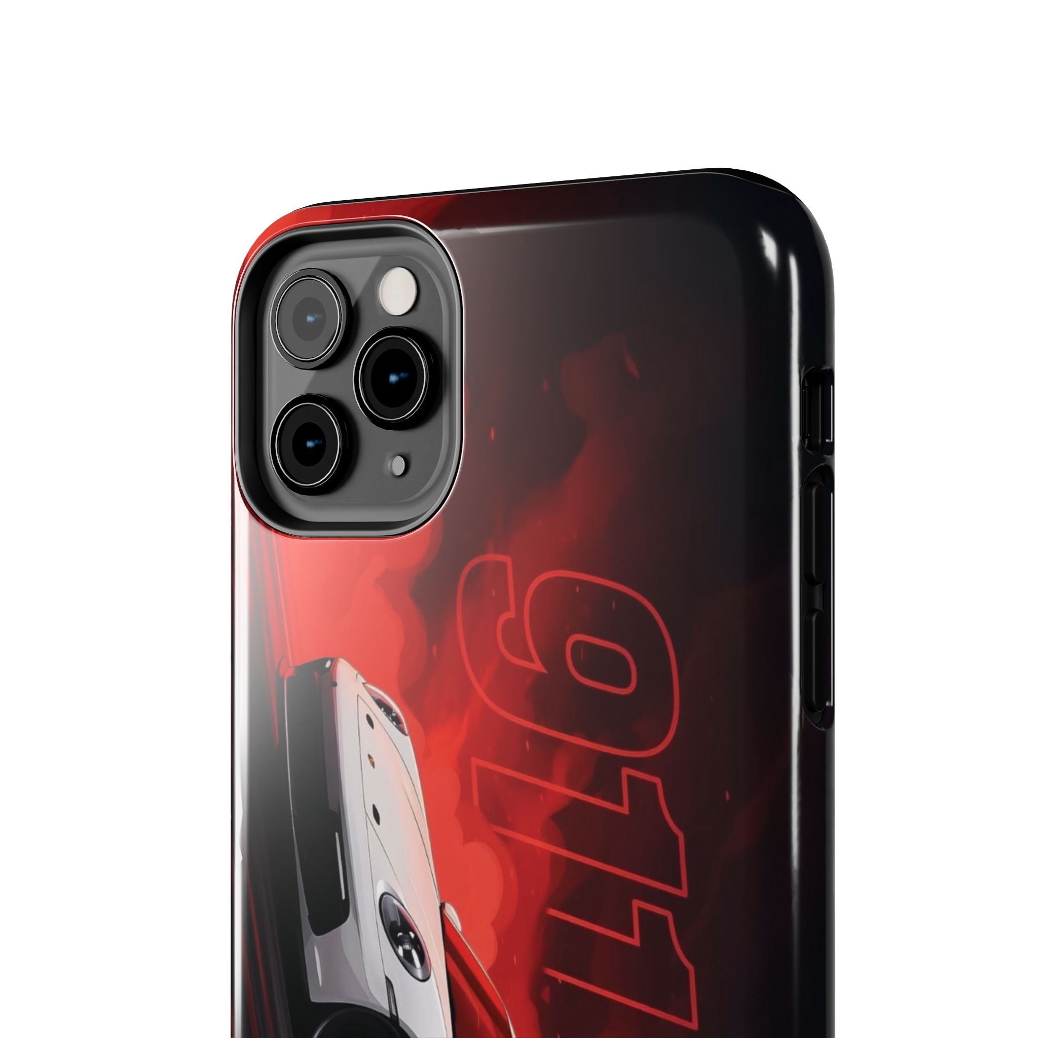 Racing-Inspired Porsche Tough Phone Case with 911 Design