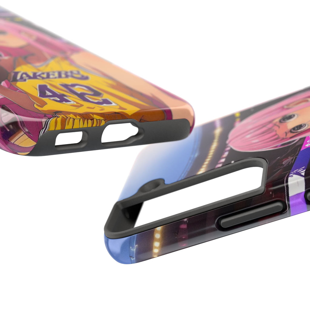 Sporty Anime Phone Cases - Tough Protection, Unique Basketball Design, Gift for Fans, Durable Soft Case, Perfect for Sports Lovers