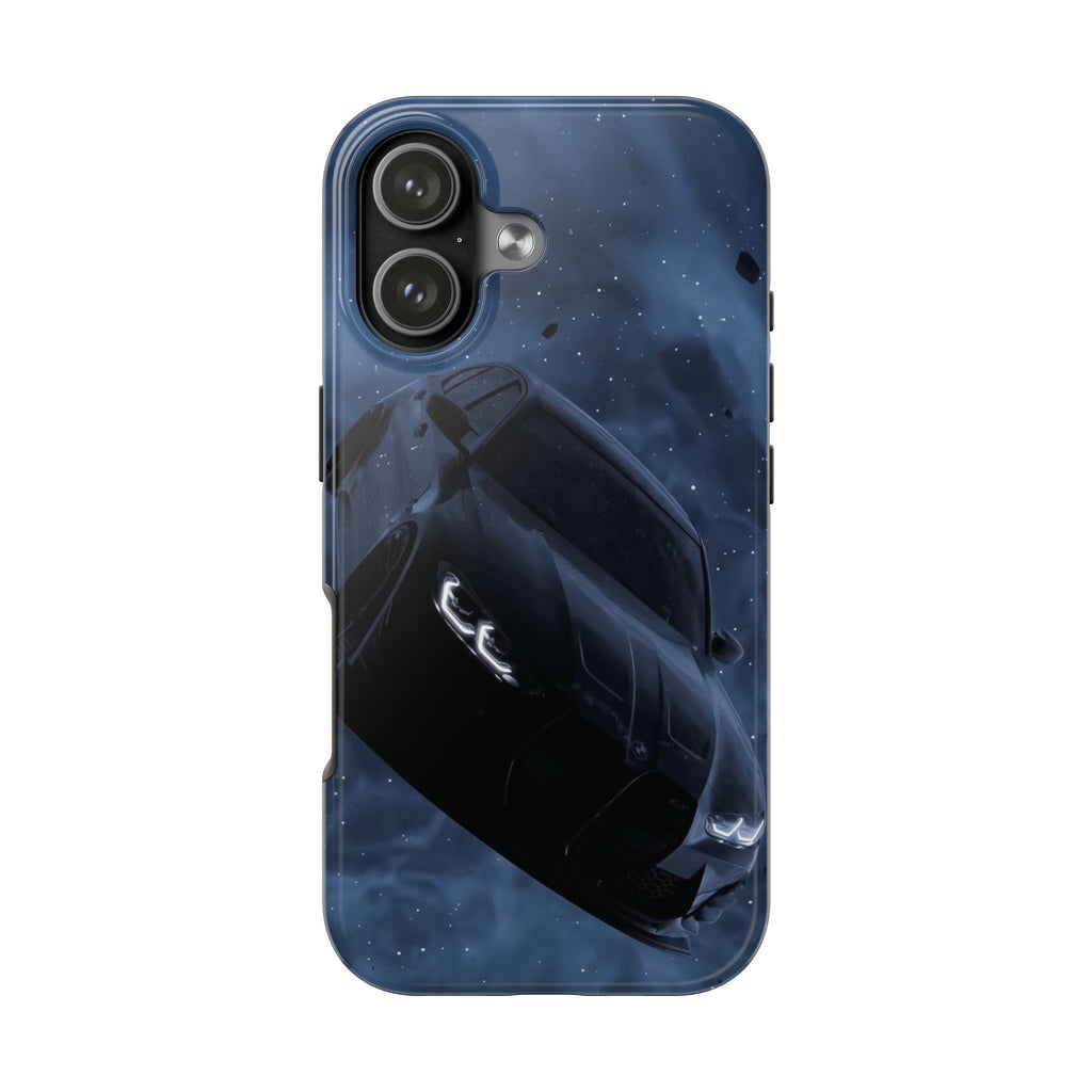 Car Enthusiast Phone Case | Tough Phone Cases, Car Lover Gift, Durable Cover, Automotive Accessories, Black Car Design