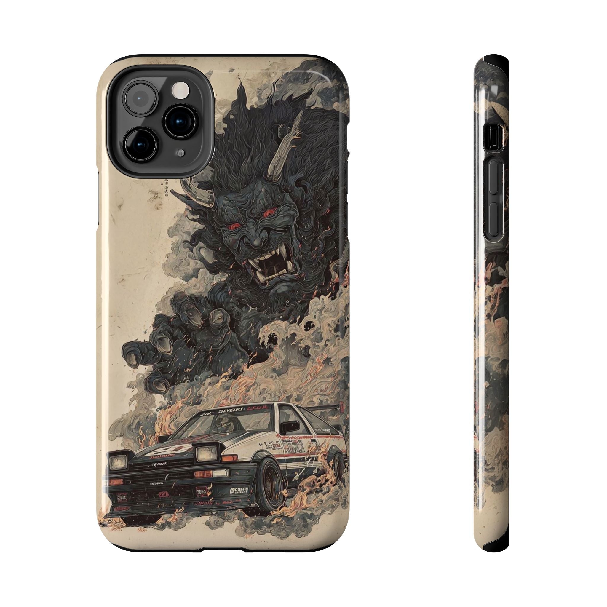 Demon Car Tough Phone Case - Unique Racing Protection