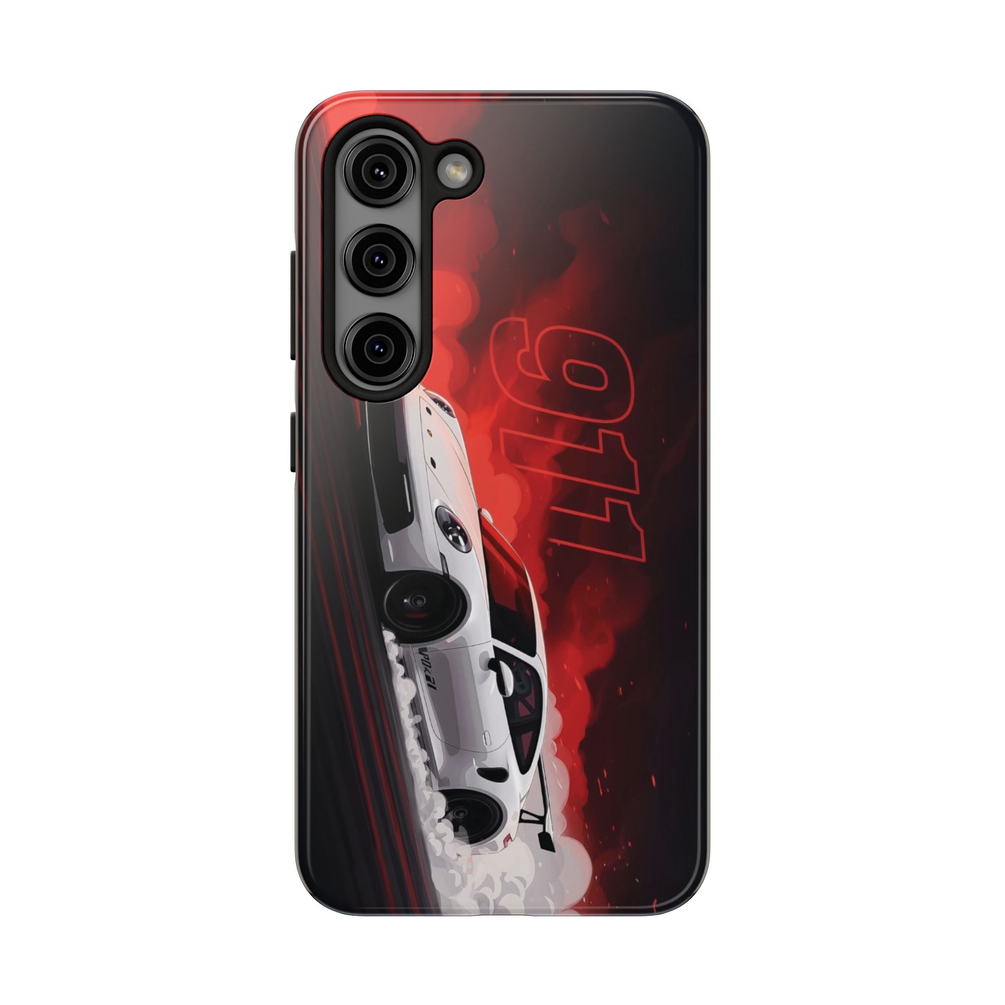 Racing-Inspired Porsche Tough Phone Case with 911 Design