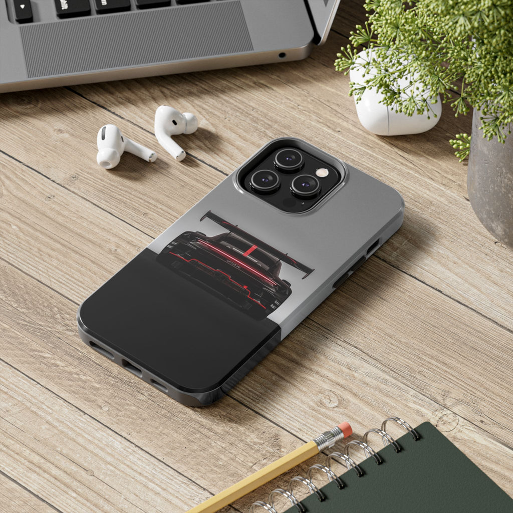 Racing-Inspired Tough Phone Case for Car Enthusiasts