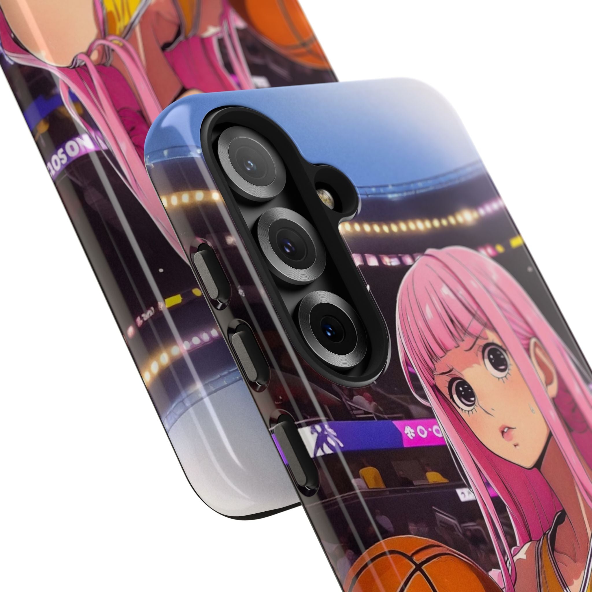 Sporty Anime Phone Cases - Tough Protection, Unique Basketball Design, Gift for Fans, Durable Soft Case, Perfect for Sports Lovers