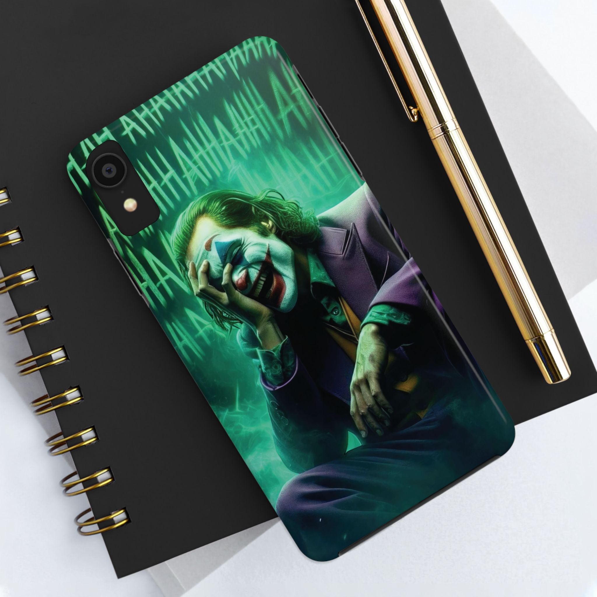 Joker Phone Cases, Tough Phone Cover, Customizable Phone Accessory, Unique Gift for Fans, Pop Culture Merchandise