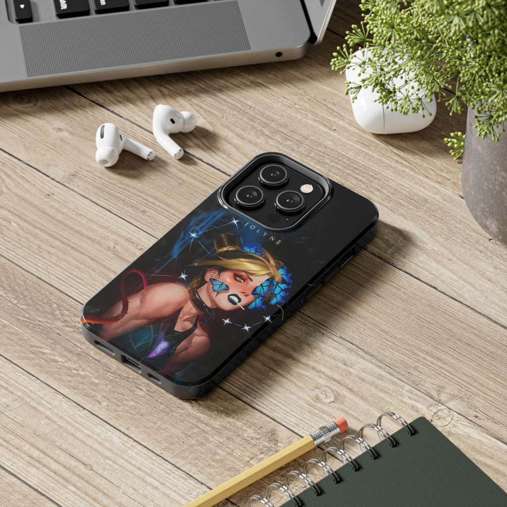 Vibrant Artistic Phone Case, Tough Phone Case for Artists, Unique Phone Cover for Gift, Anime Phone Case for Occasions