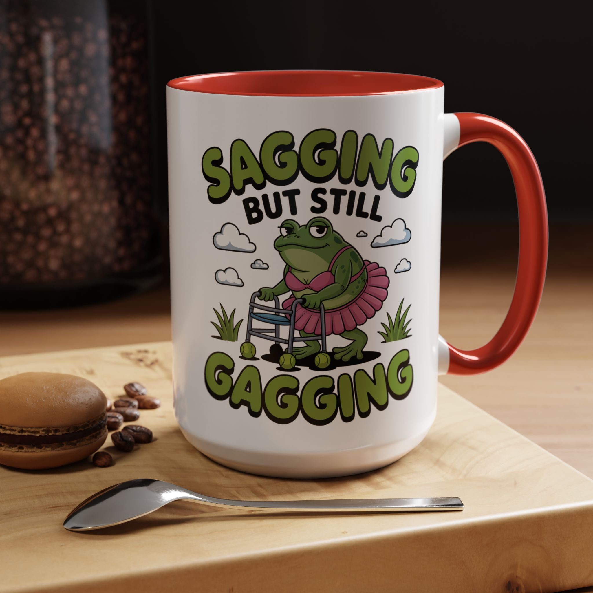 Humorous Frog Coffee Mug - Perfect for Gag Gifts, Office Humor, Birthday Treats, Coffee Lovers, Quirky Kitchen Decor
