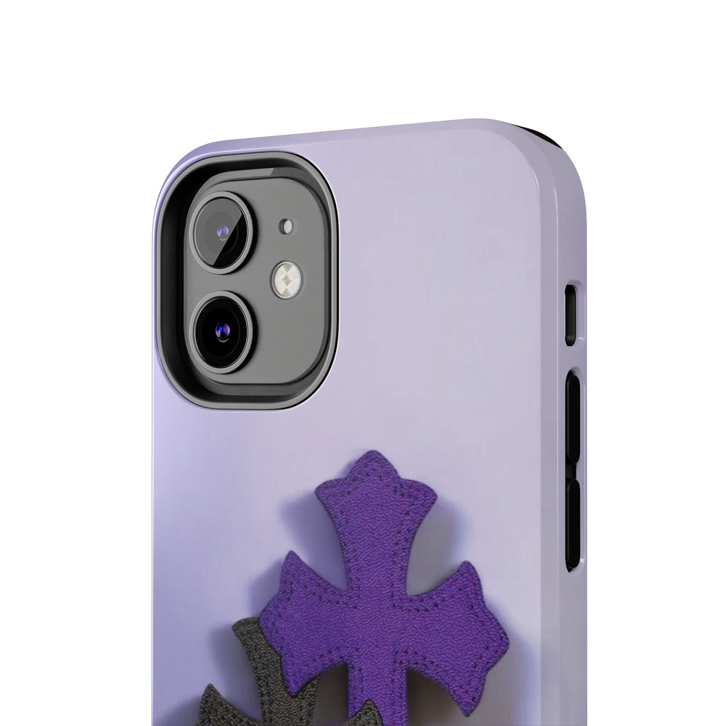 Cross Design Tough Phone Cases, Durable Phone Covers, Christian Gifts, Protective Cases for Men, Unique Tech Accessories