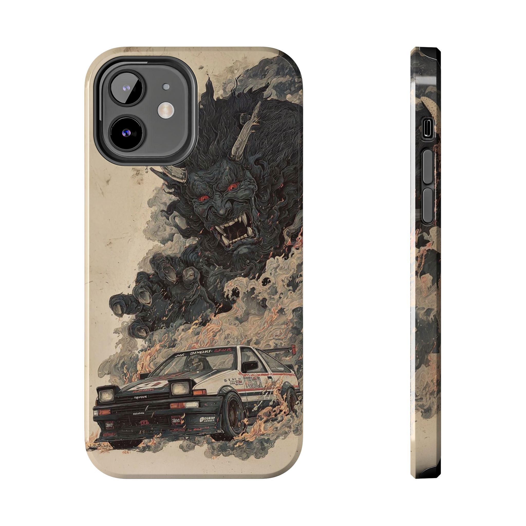 Demon Car Tough Phone Case - Unique Racing Protection