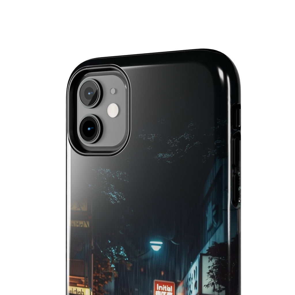 Night Cityscape Phone Cases, Urban Aesthetic Case, Tough Protection Case, Perfect Gift for Car Lovers, Ideal for Birthdays, Holidays