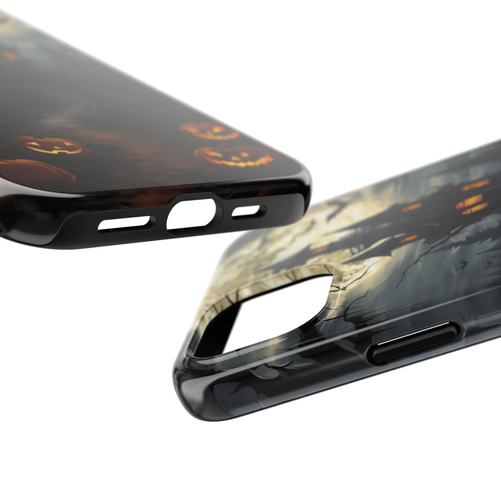 Halloween Haunted House Phone Cases, Tough Cases for Spooky Vibes, Gifts for Halloween Lovers, Ghostly Decor, Fall Accessories