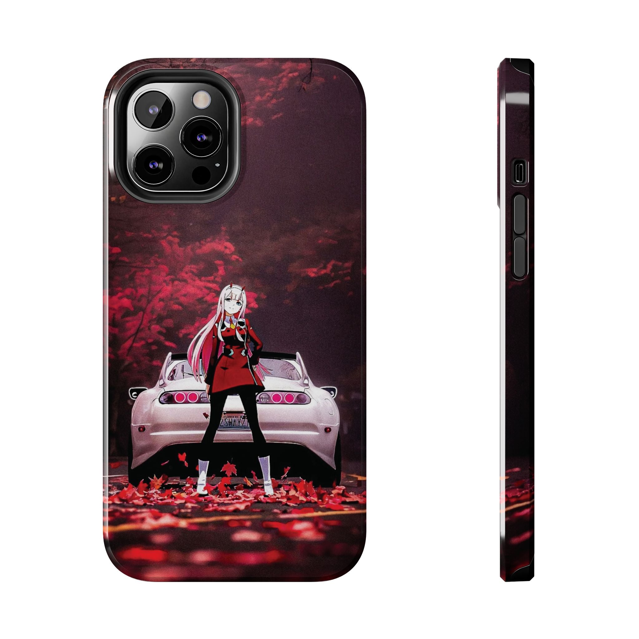 Anime-Inspired Tough Phone Case with Stylish Character Design