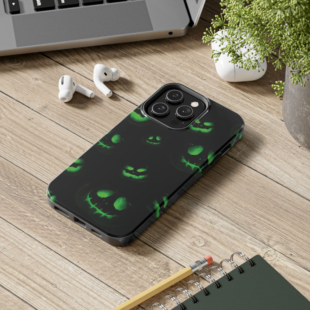 Glow-in-the-Dark Halloween Phone Cases, Spooky Phone Protection, Pumpkin Phone Case, Unique Halloween Gifts, Fun Accessories