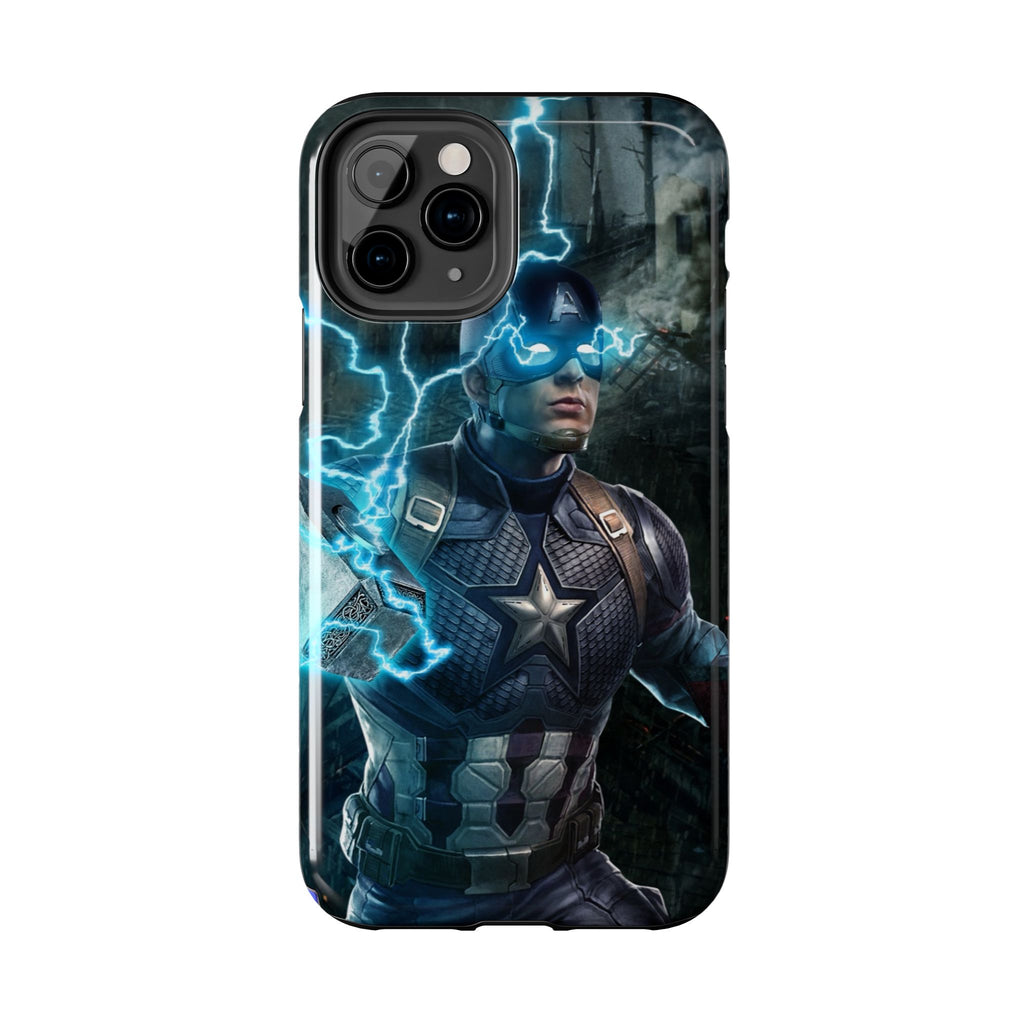 Captain America Superhero Tough Phone Cases, Hero Phone Cover, Gift for Gamers, Superhero Accessory, Durable Phone Case for Every Occasion