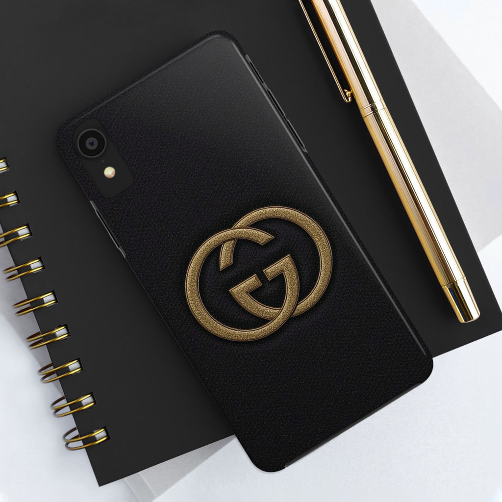 Stylish Tough Phone Cases with Elegant Logo, Durable Protection, Fashion Accessory, Smartphone Cases, Gift for Her or Him