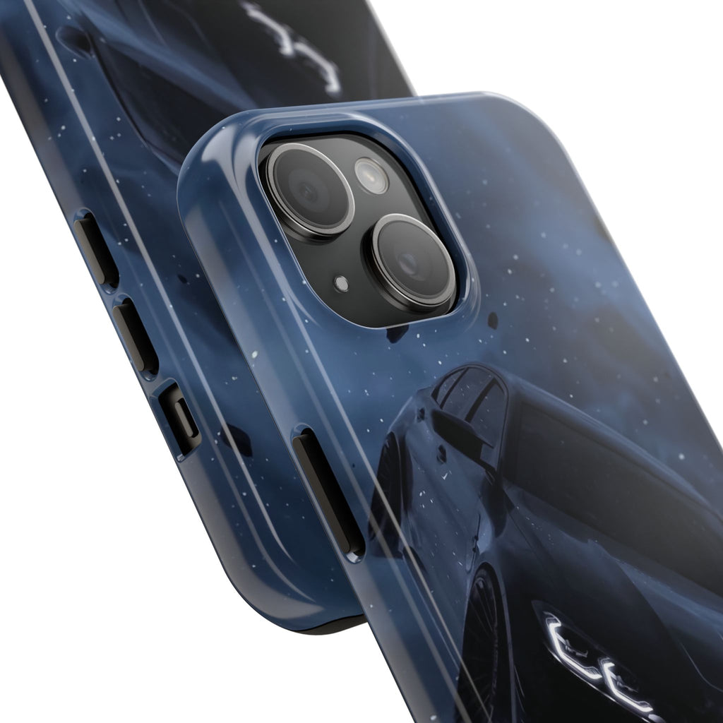 Car Enthusiast Phone Case | Tough Phone Cases, Car Lover Gift, Durable Cover, Automotive Accessories, Black Car Design