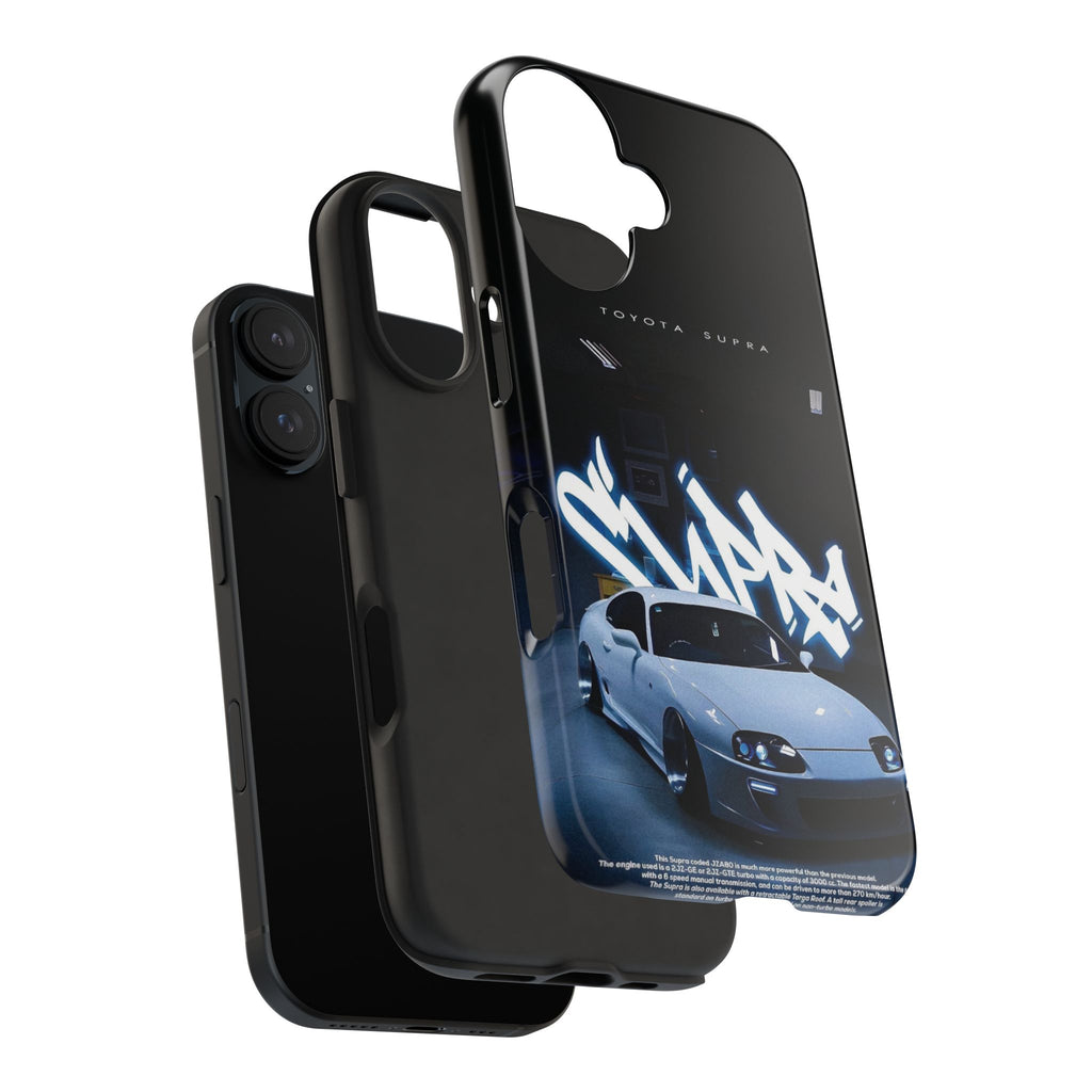 Toyota Supra Graffiti Phone Case - Tough & Stylish Protection for Car Enthusiasts