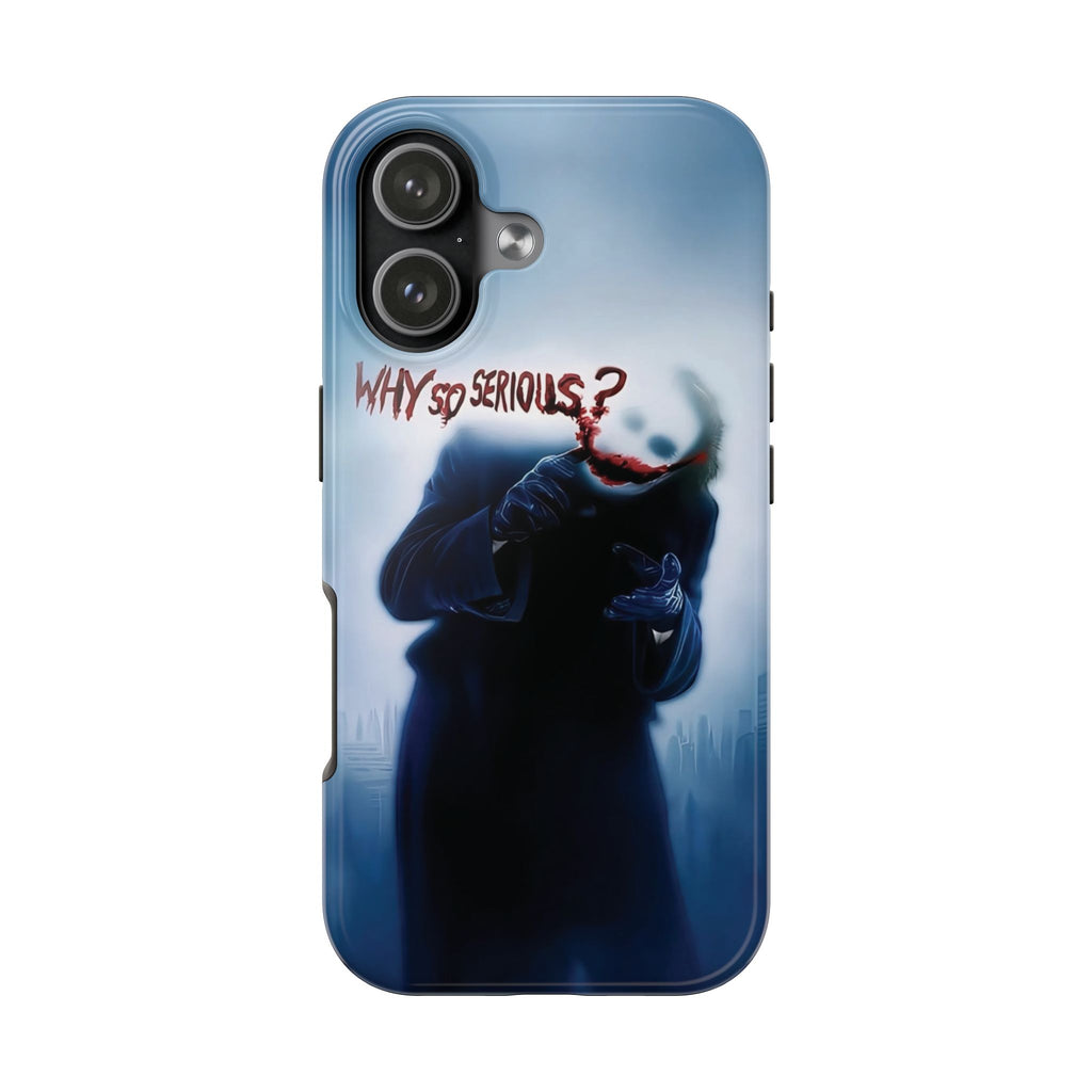 Tough Phone Cases, Dark Humor Phone Cover, Joker Inspired Case, Gifts for Movie Fans, Unique Phone Protector, Cool Accessories