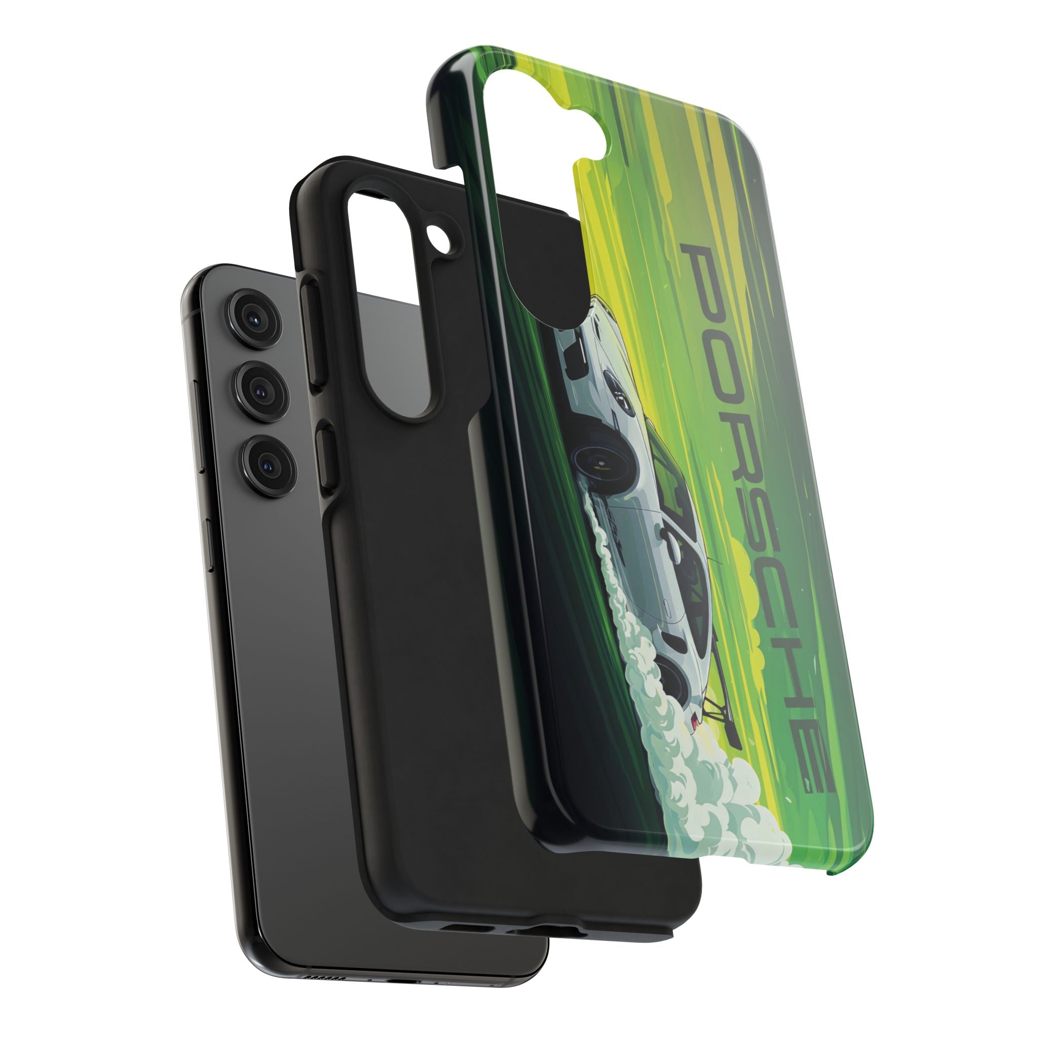 Porsche Tough Phone Cases, Luxury Car Accessories, Durable Phone Cover, Auto Enthusiast Gift, Sports Car Merchandise