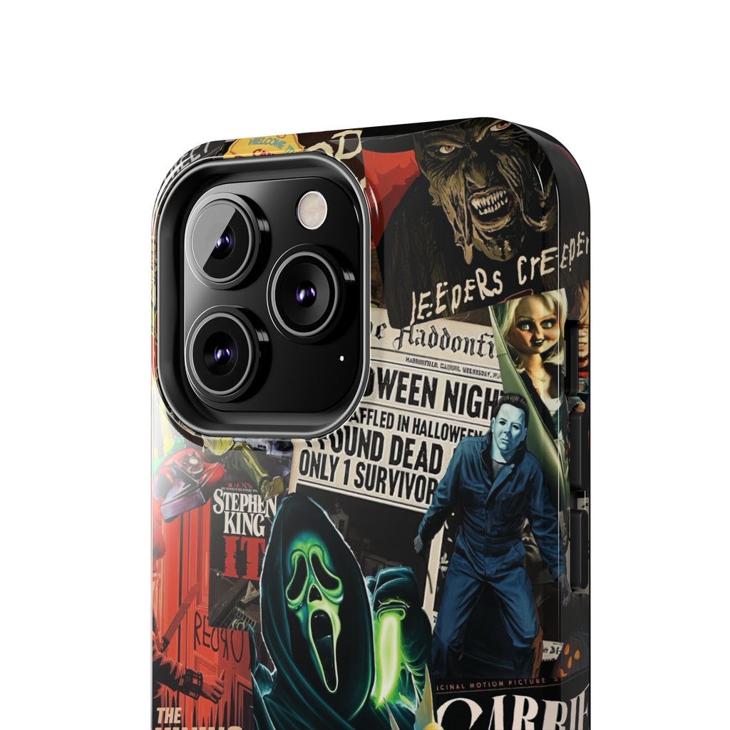 Spooky Horror Movie Phone Case | Tough Phone Cases for Horror Lovers, Halloween Gifts, Unique Accessories, Movie Night Essentials, [...]