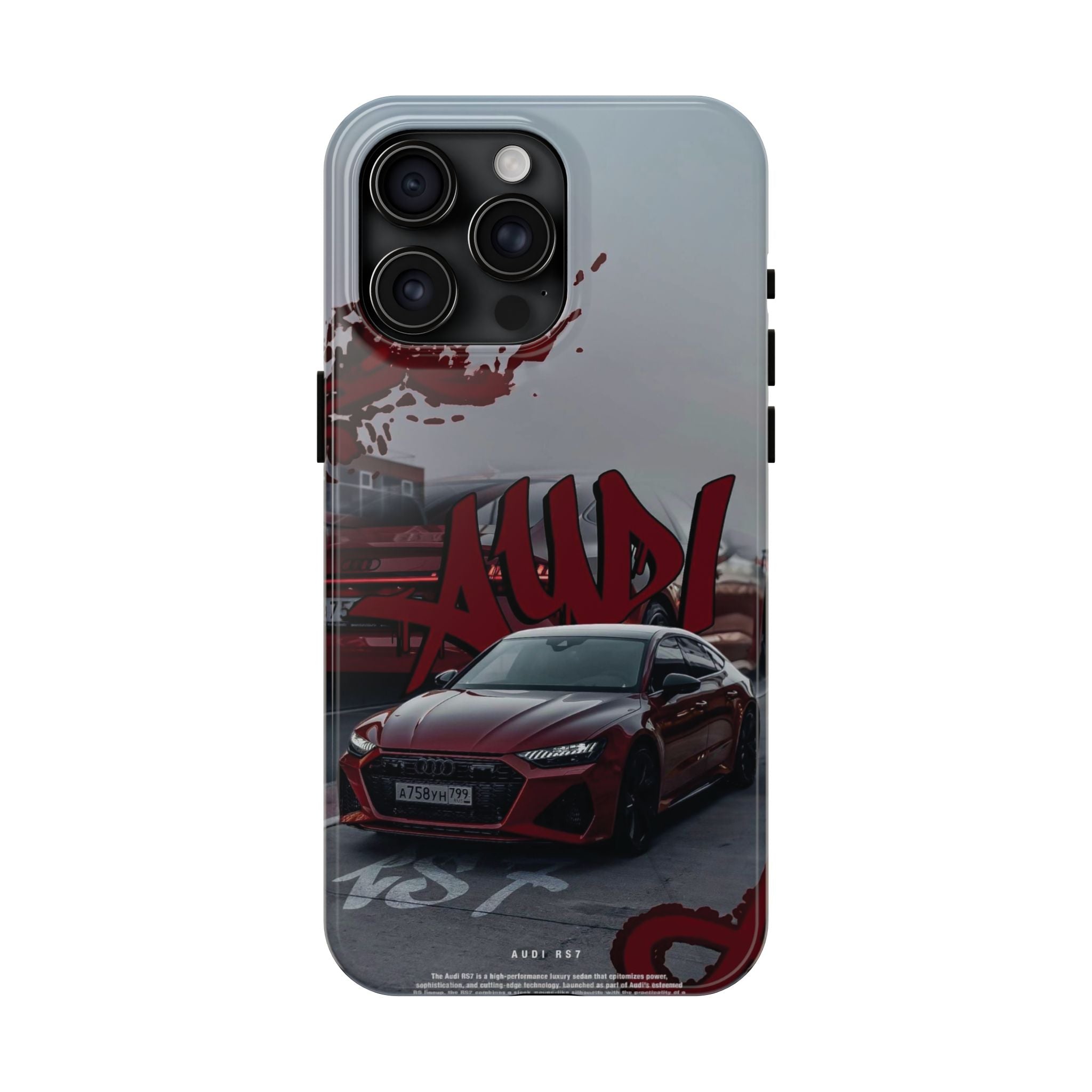 Audi-Inspired Tough Phone Case for Car Enthusiasts