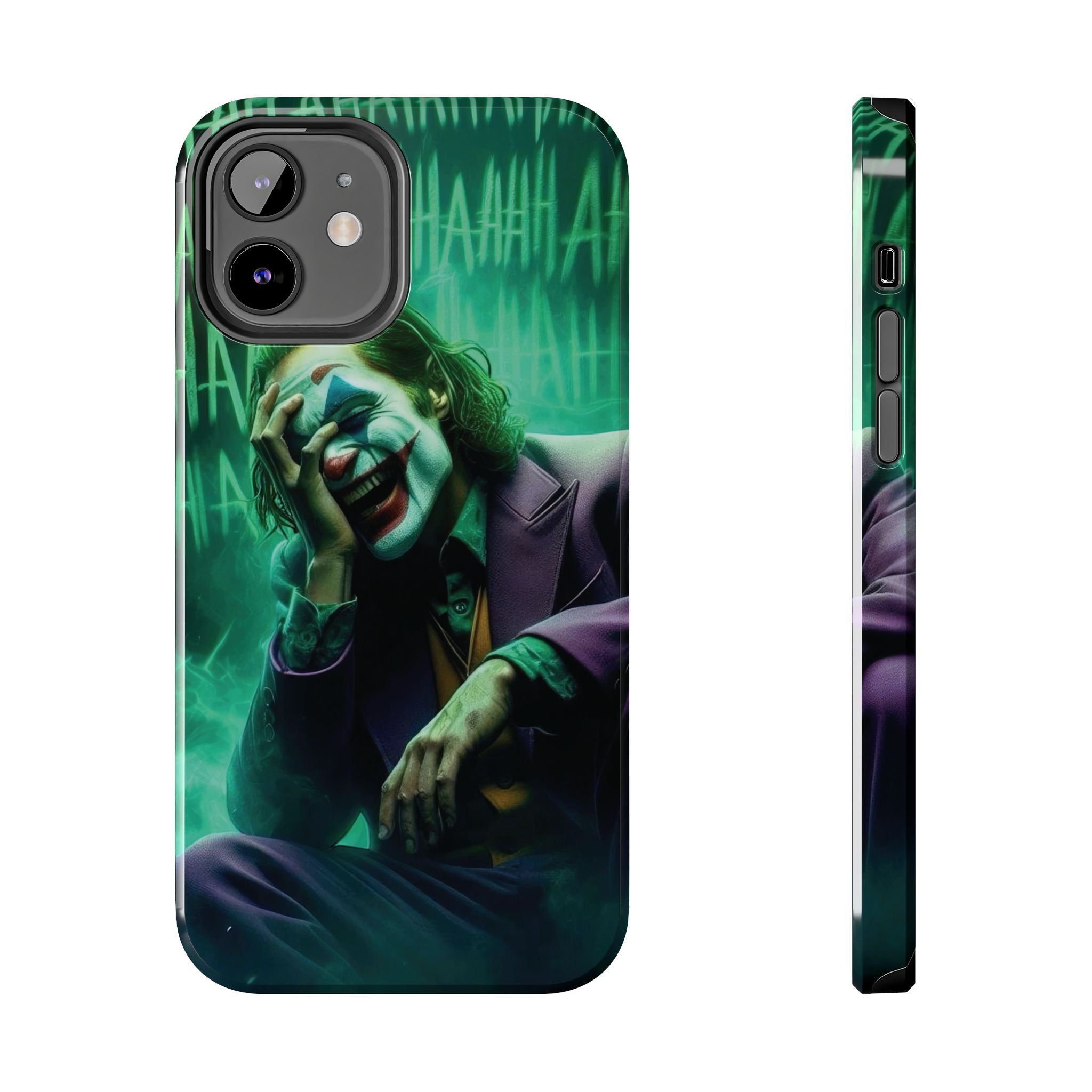 Joker Phone Cases, Tough Phone Cover, Customizable Phone Accessory, Unique Gift for Fans, Pop Culture Merchandise