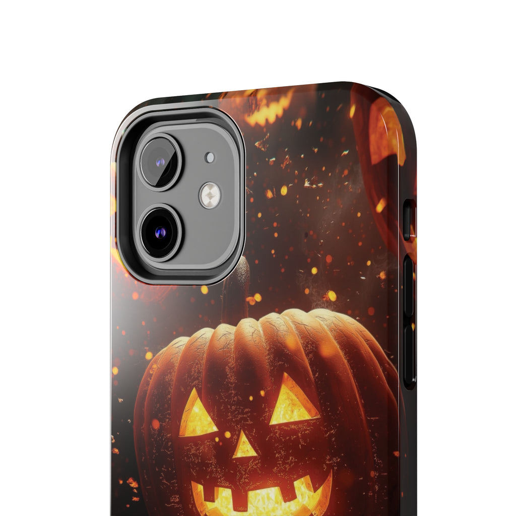 Halloween Pumpkin Tough Phone Cases, Spooky Mobile Covers, Fall Decor, Halloween Gift, Pumpkin Design, Halloween Accessories