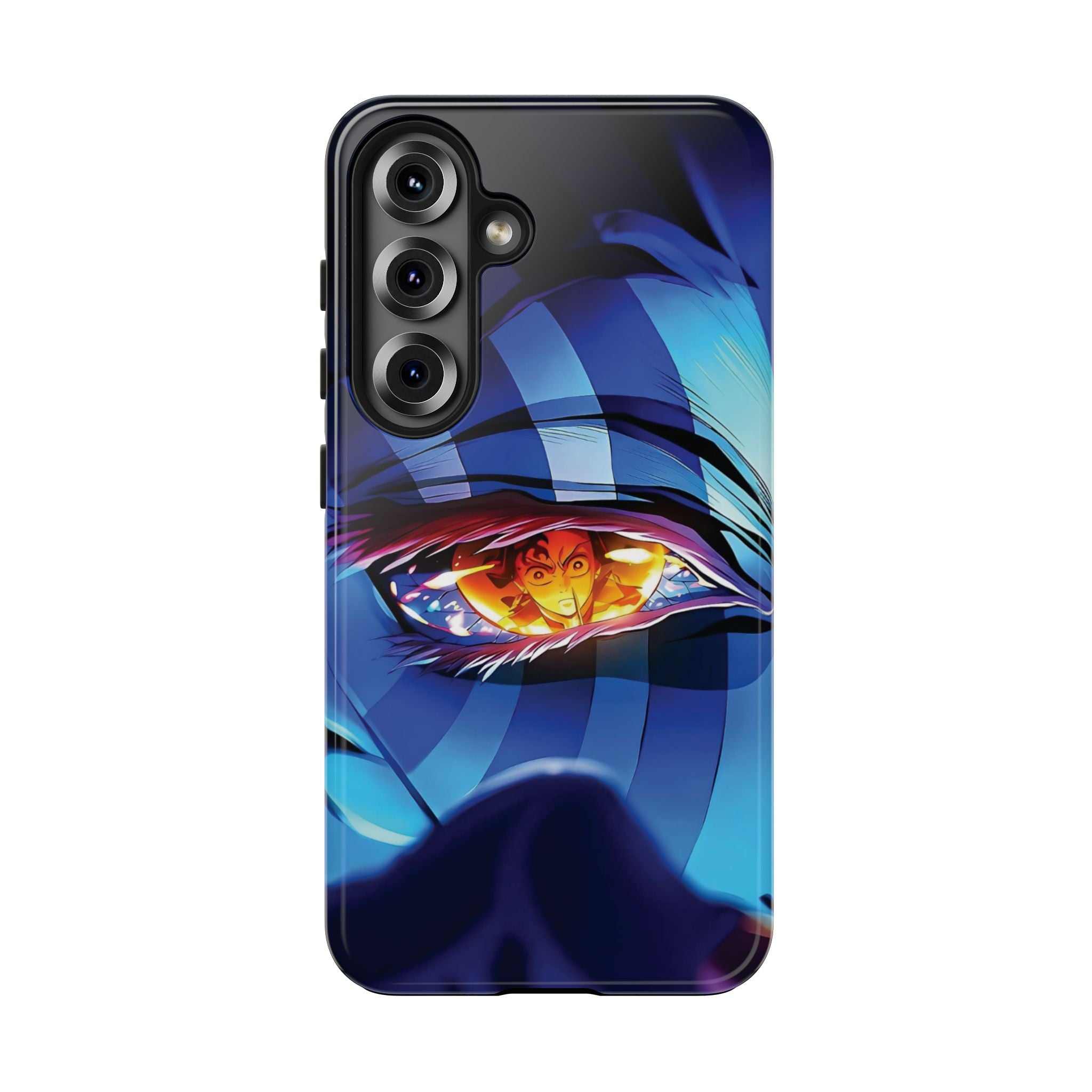 Artistic Tough Phone Case with Eye Design