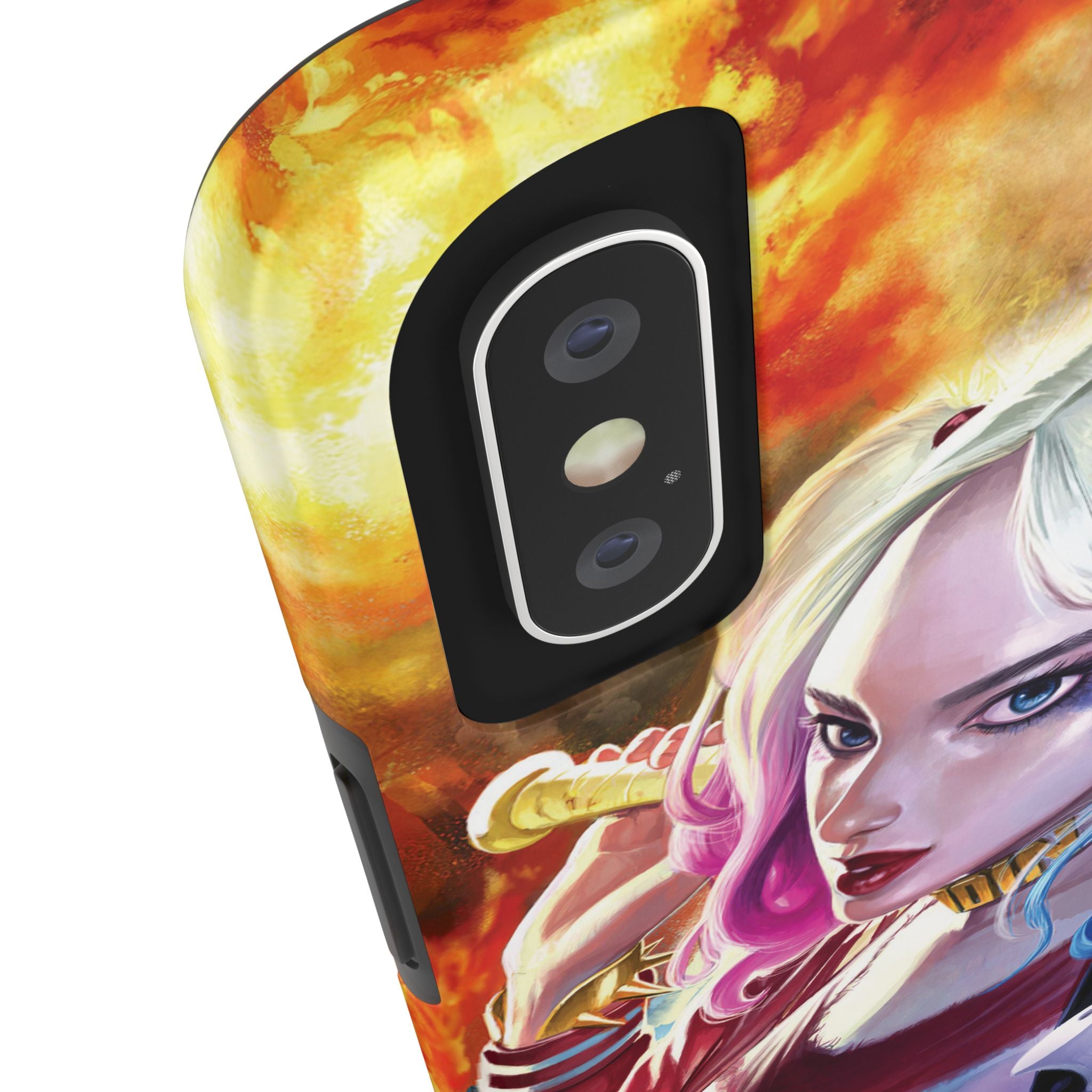 Harley Quinn Tough Phone Cases, Stylish Phone Protector for Women, Anime Style Mobile Cover, Unique Gift for Gamers, Pop Culture Accessories