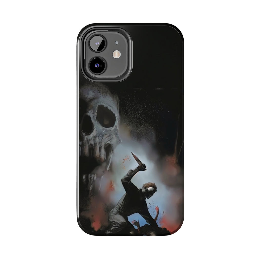 Gritty Horror Phone Cases for Fans, Tough Phone Cover, Unique Gift, Scary Design, Halloween Accessory, Movie Memorabilia
