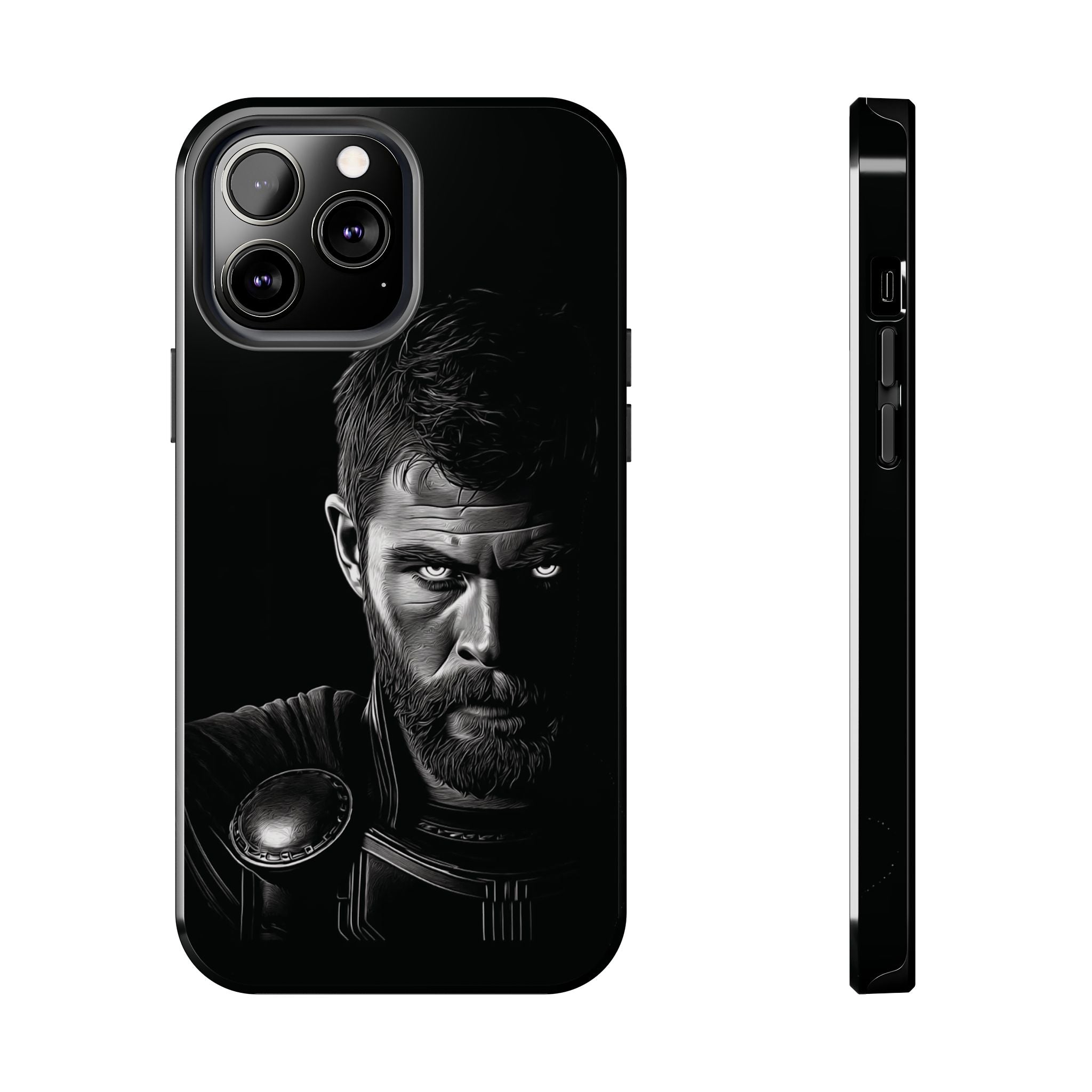 Tough Phone Cases featuring Warrior Design, Rugged Protector, Gift for Adventurers, Customizable Case, Durable Phone Cover