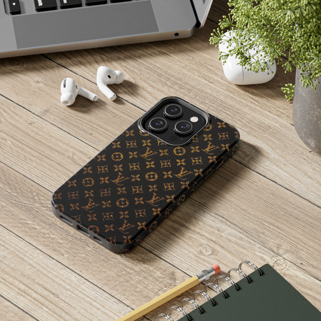 Louis Vuitton Inspired Tough Phone Cases, Stylish Phone Covers, Luxurious Phone Accessories, Fashionable Gift for Her, Durable Tech [...]