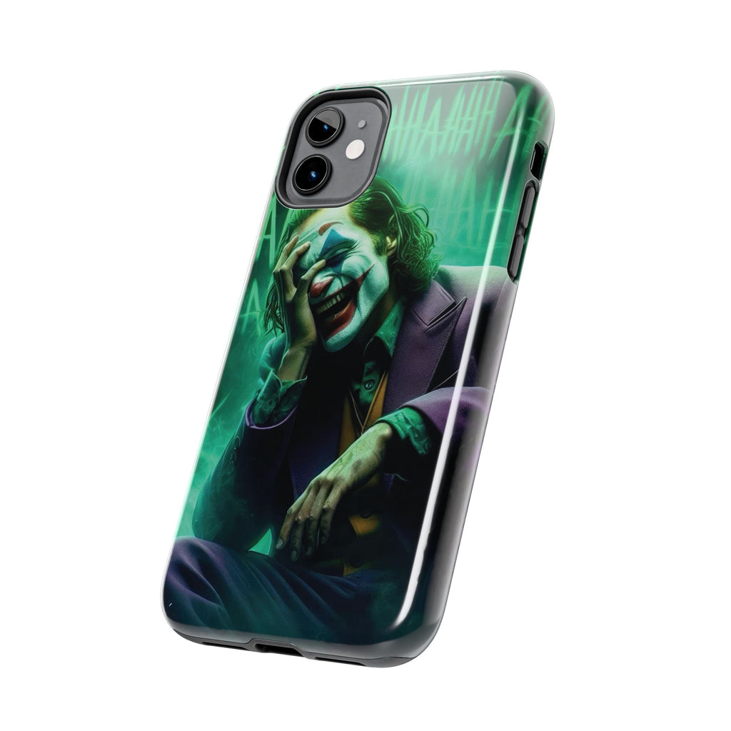 Joker Phone Cases, Tough Phone Cover, Customizable Phone Accessory, Unique Gift for Fans, Pop Culture Merchandise