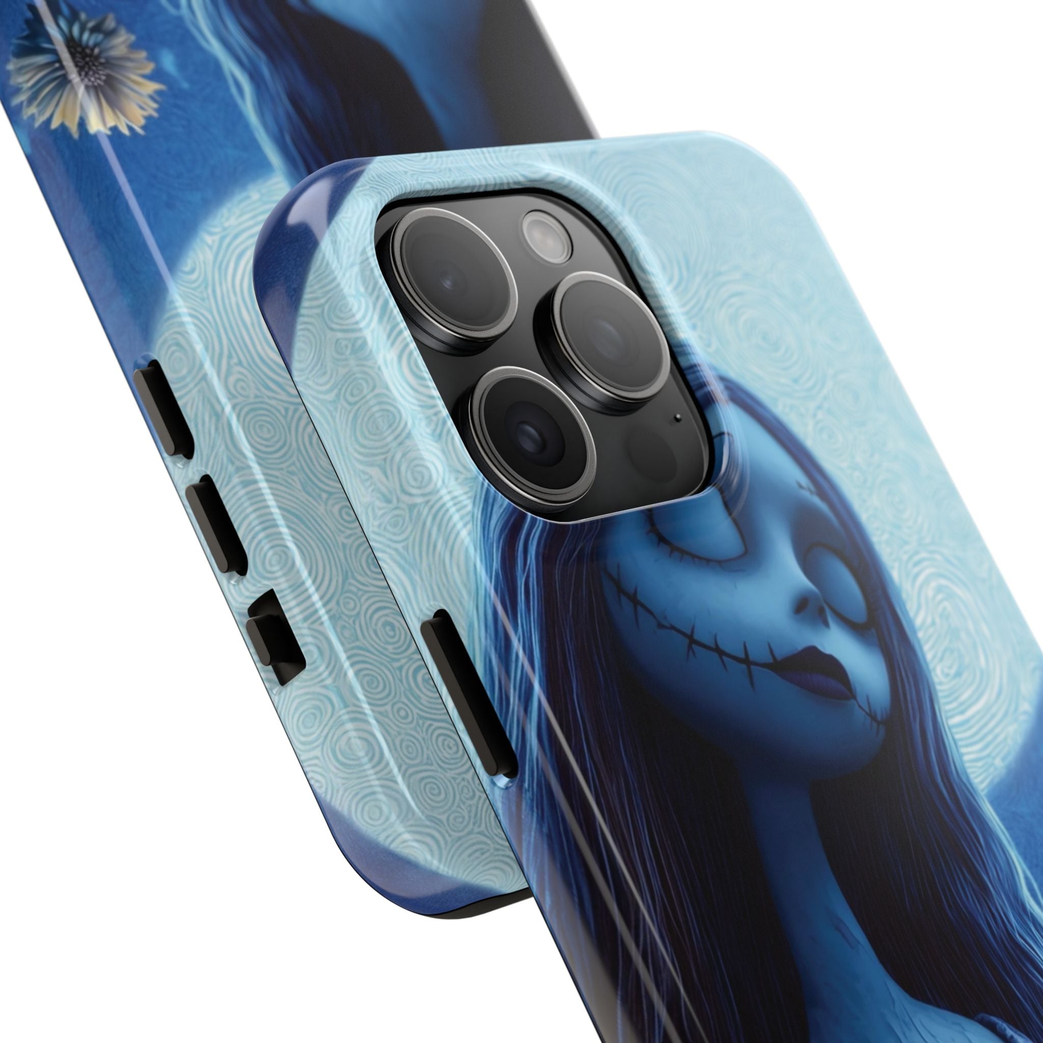 Gothic Floral Phone Cases, Tough Cases for Protection, Artistic Halloween Gifts, Unique Smartphone Accessories, Durable Designs, [...]