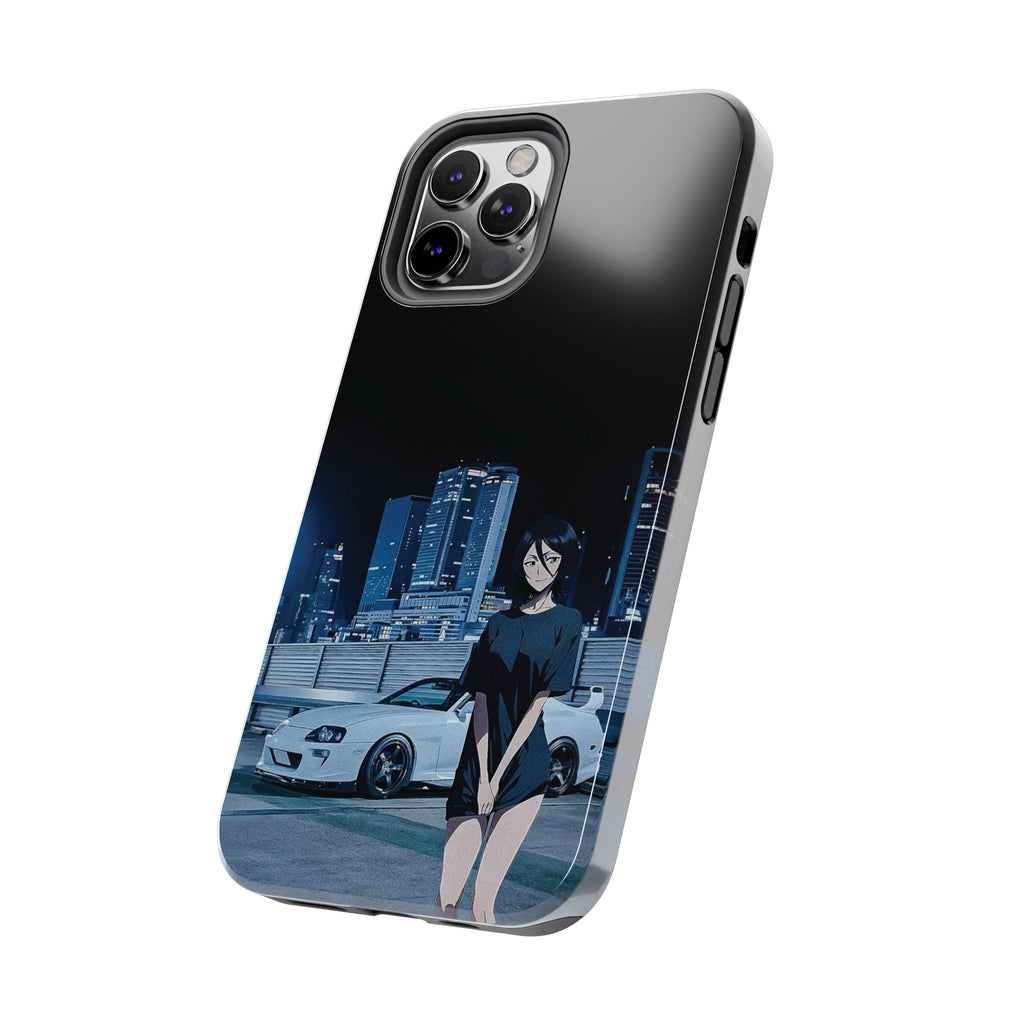 Anime-Inspired Tough Phone Case for Car Enthusiasts