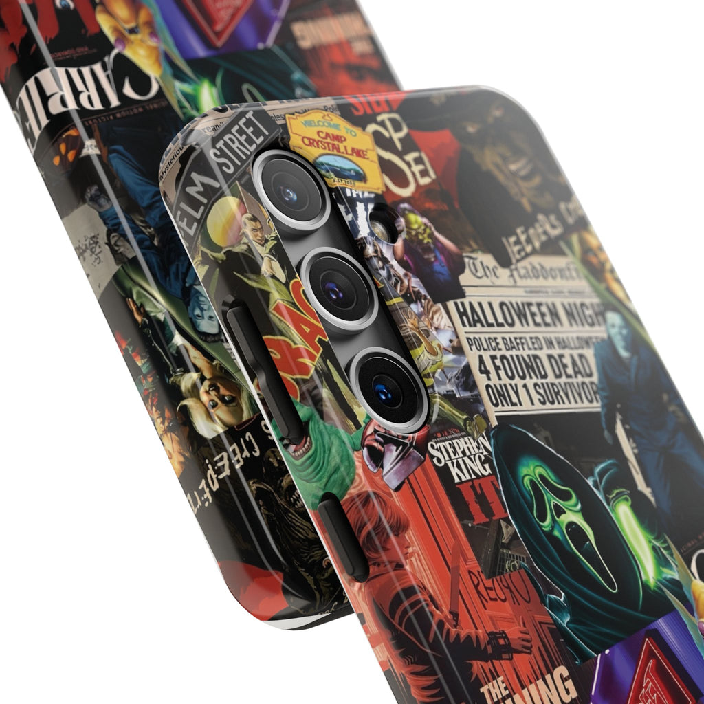 Spooky Horror Movie Phone Case | Tough Phone Cases for Horror Lovers, Halloween Gifts, Unique Accessories, Movie Night Essentials, [...]