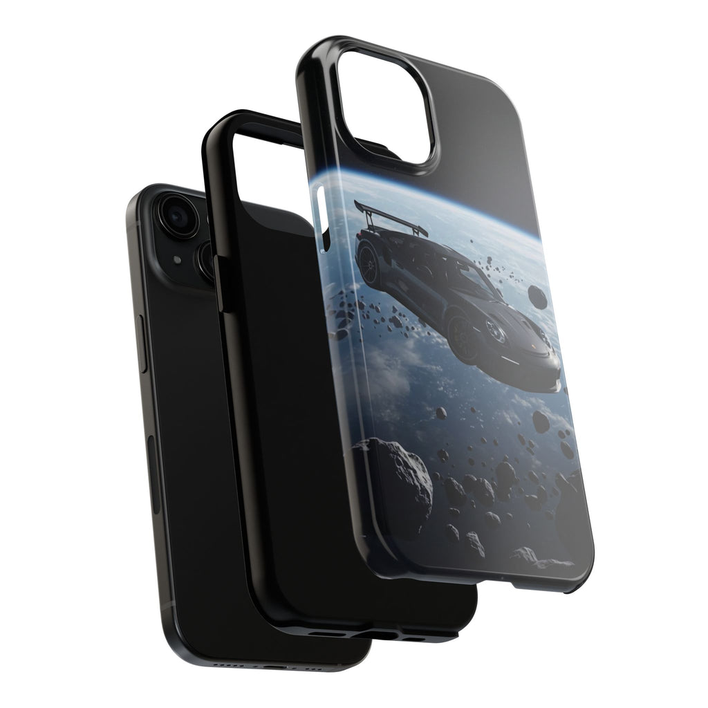 Astronaut Car Tough Phone Cases, Cool Car Cases, Space Phone Cover, Gift for Car Lovers, Unique Phone Accessories