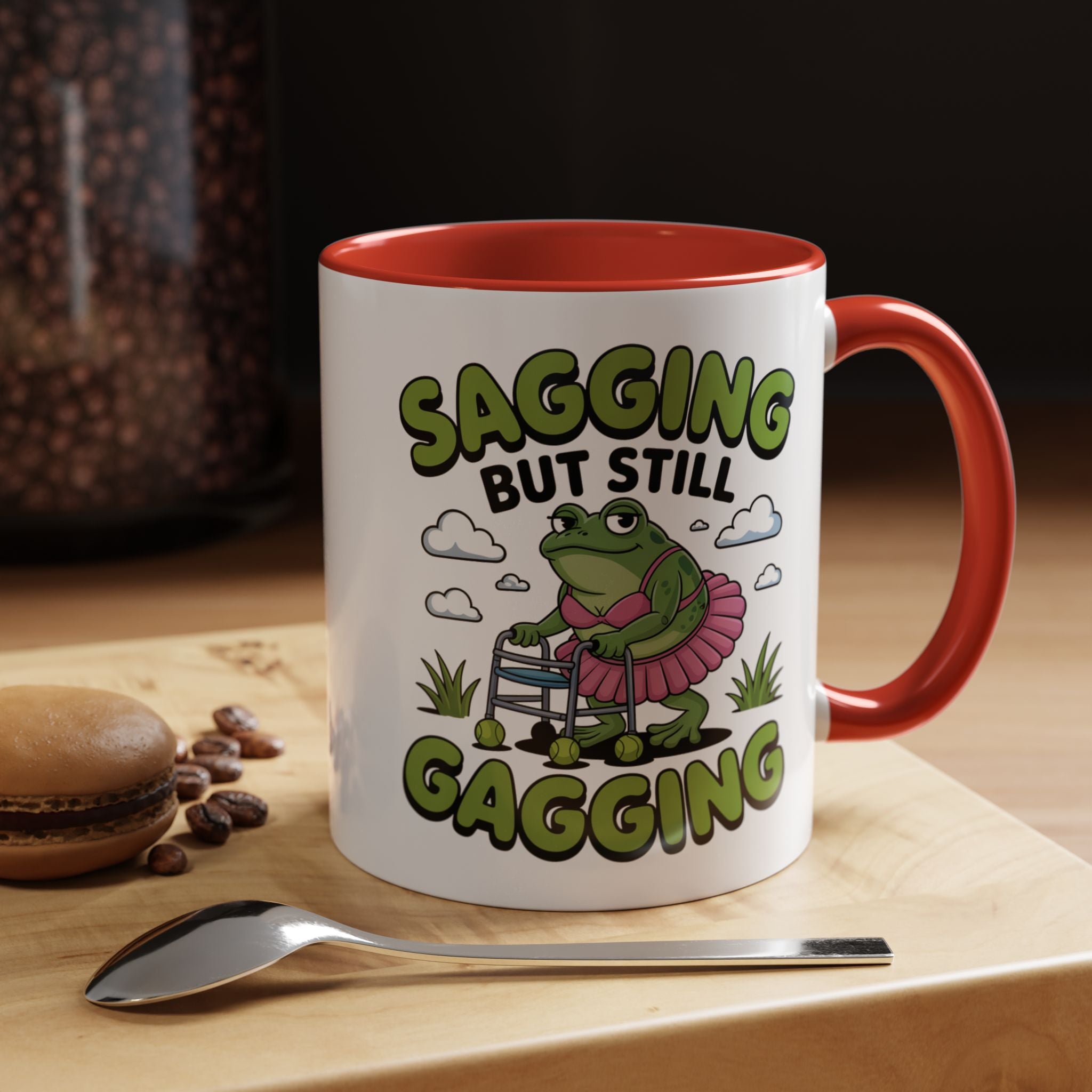 Humorous Frog Coffee Mug - Perfect for Gag Gifts, Office Humor, Birthday Treats, Coffee Lovers, Quirky Kitchen Decor