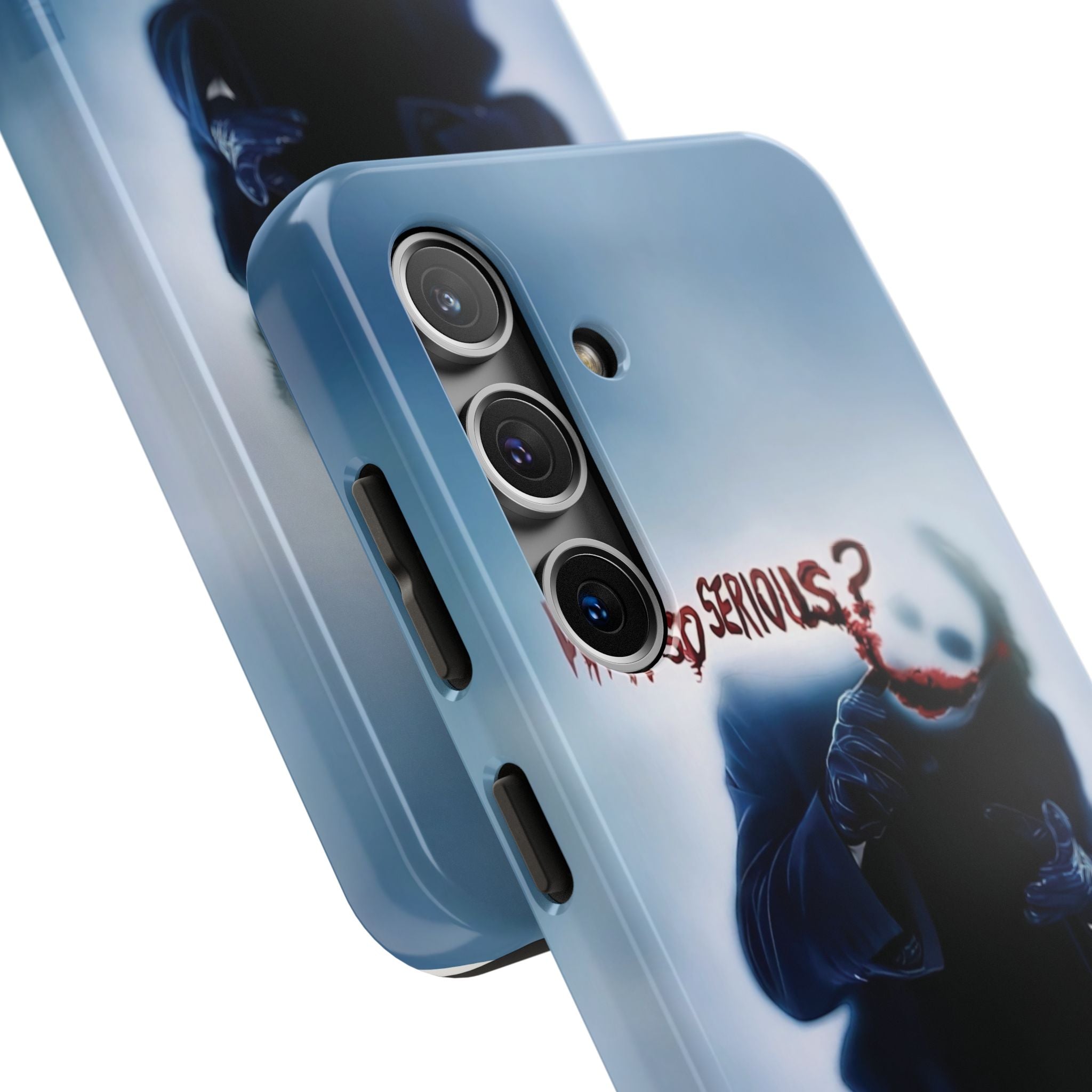 Tough Phone Cases, Dark Humor Phone Cover, Joker Inspired Case, Gifts for Movie Fans, Unique Phone Protector, Cool Accessories