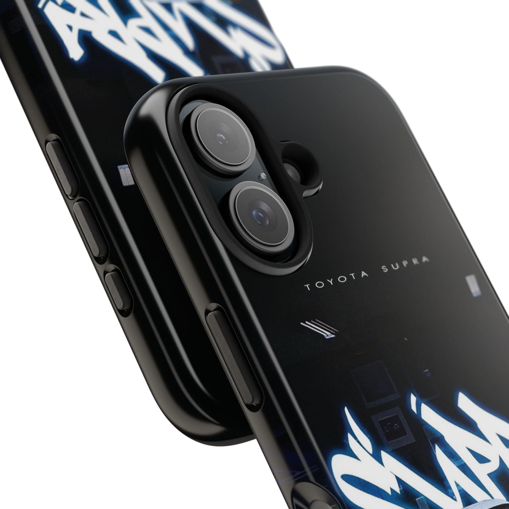 Toyota Supra Graffiti Phone Case - Tough & Stylish Protection for Car Enthusiasts