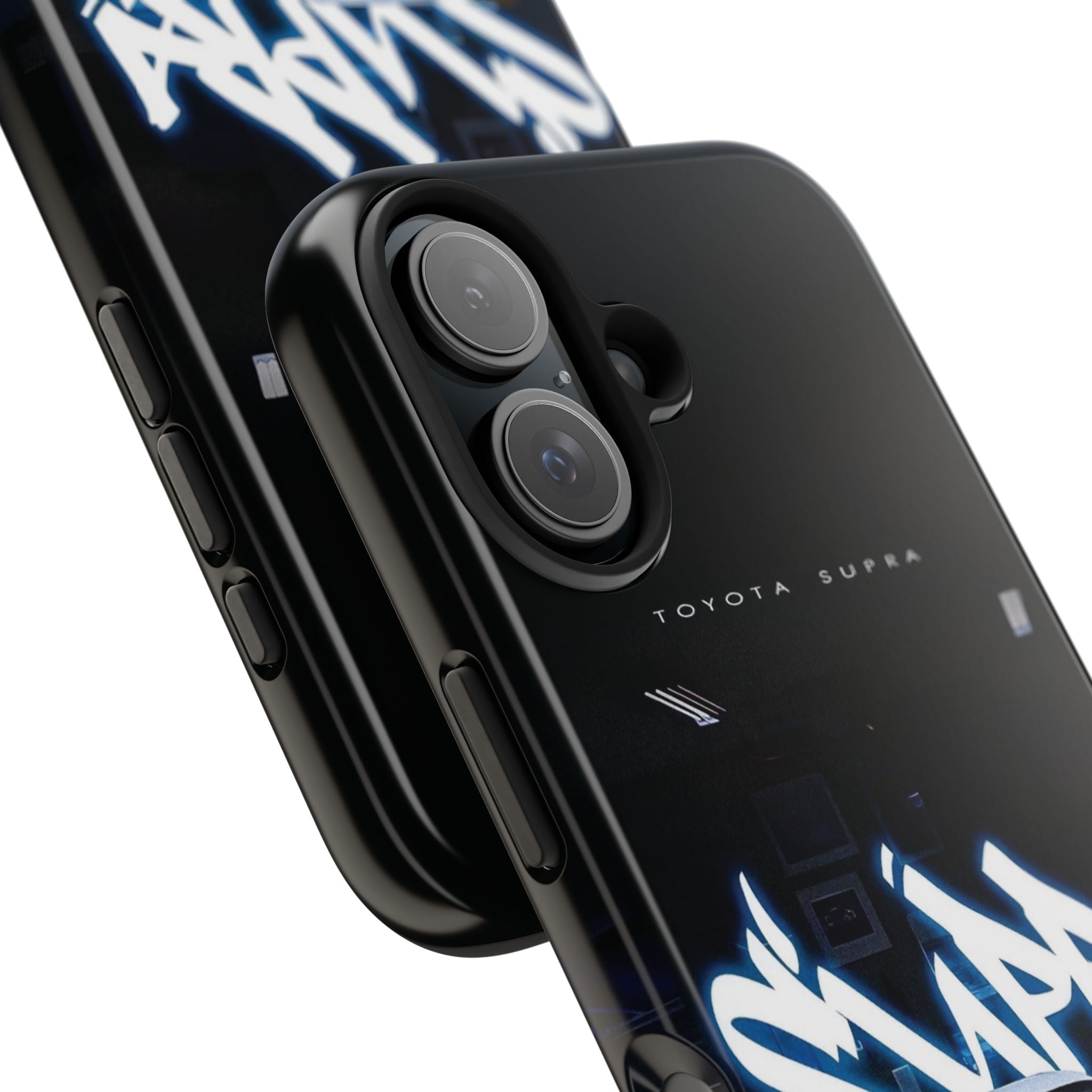 Toyota Supra Graffiti Phone Case - Tough & Stylish Protection for Car Enthusiasts