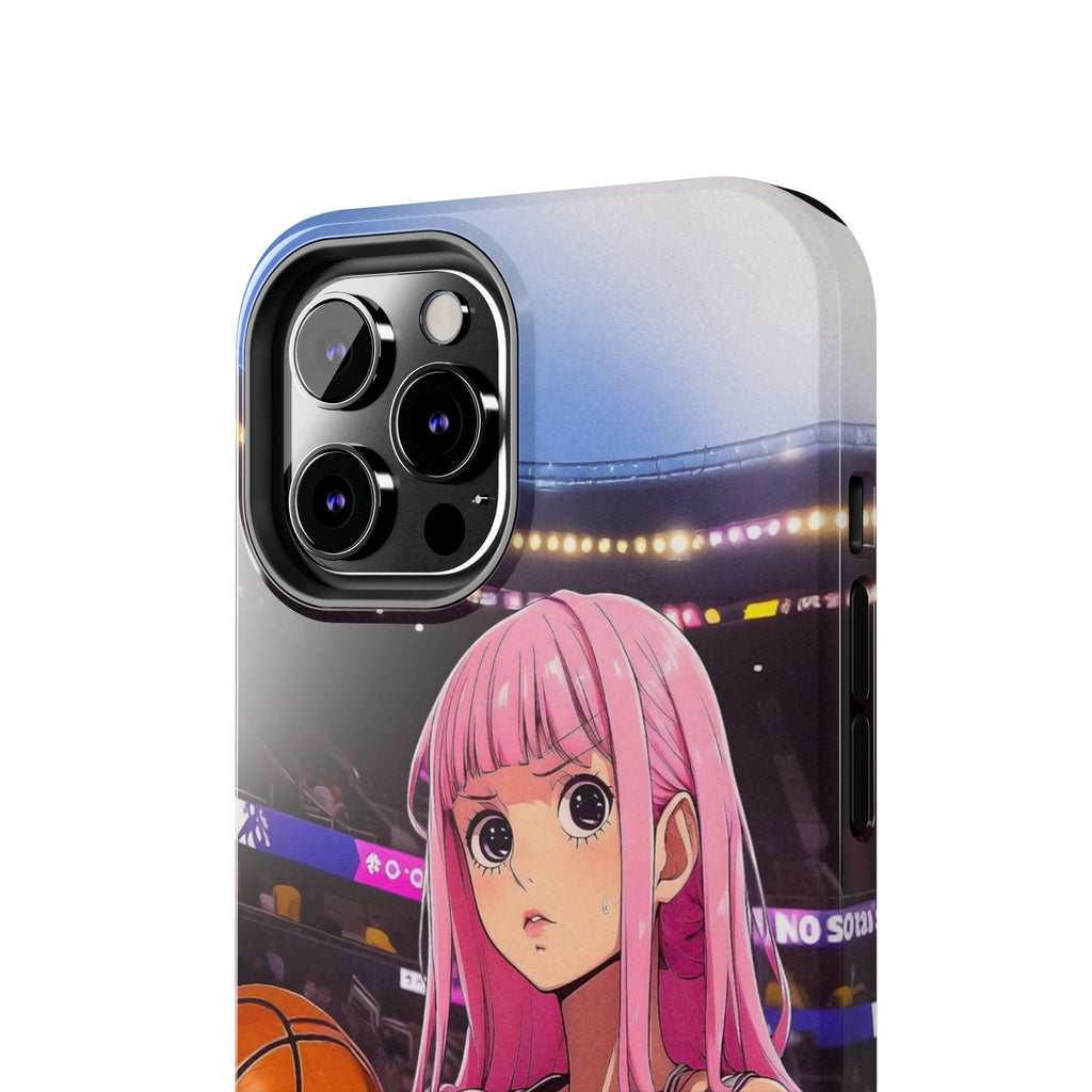 Sporty Anime Phone Cases - Tough Protection, Unique Basketball Design, Gift for Fans, Durable Soft Case, Perfect for Sports Lovers