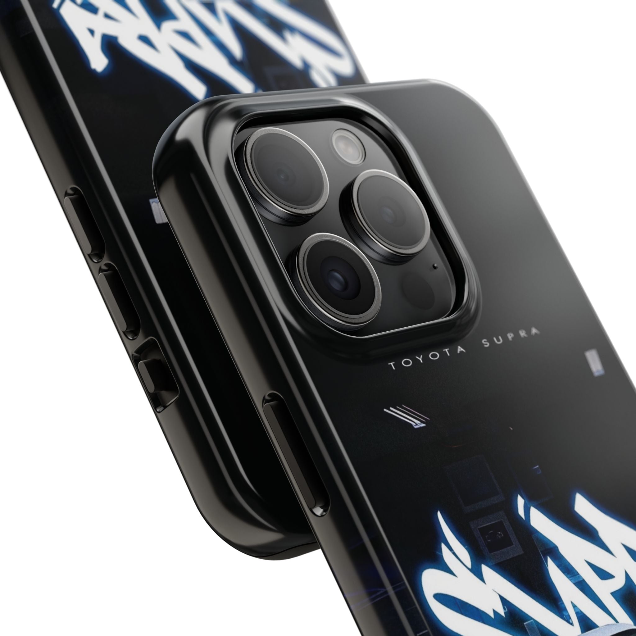 Toyota Supra Graffiti Phone Case - Tough & Stylish Protection for Car Enthusiasts