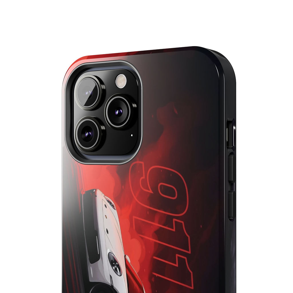 Racing-Inspired Porsche Tough Phone Case with 911 Design