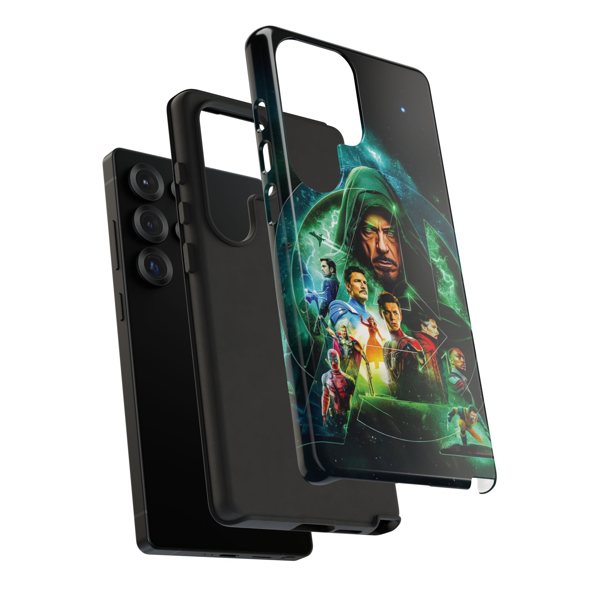 Galaxy Fantasy Phone Case – Hooded Hero Collage