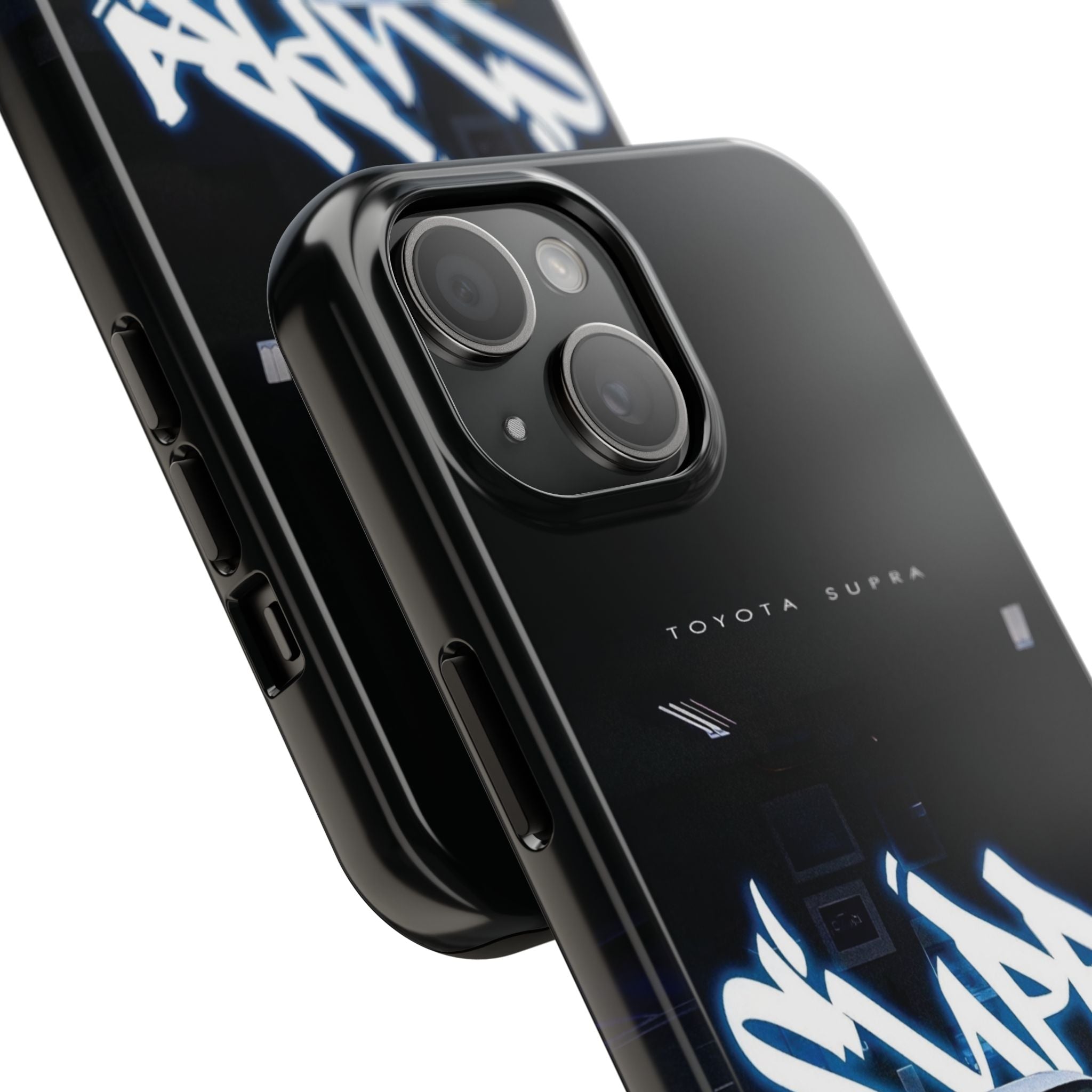 Toyota Supra Graffiti Phone Case - Tough & Stylish Protection for Car Enthusiasts