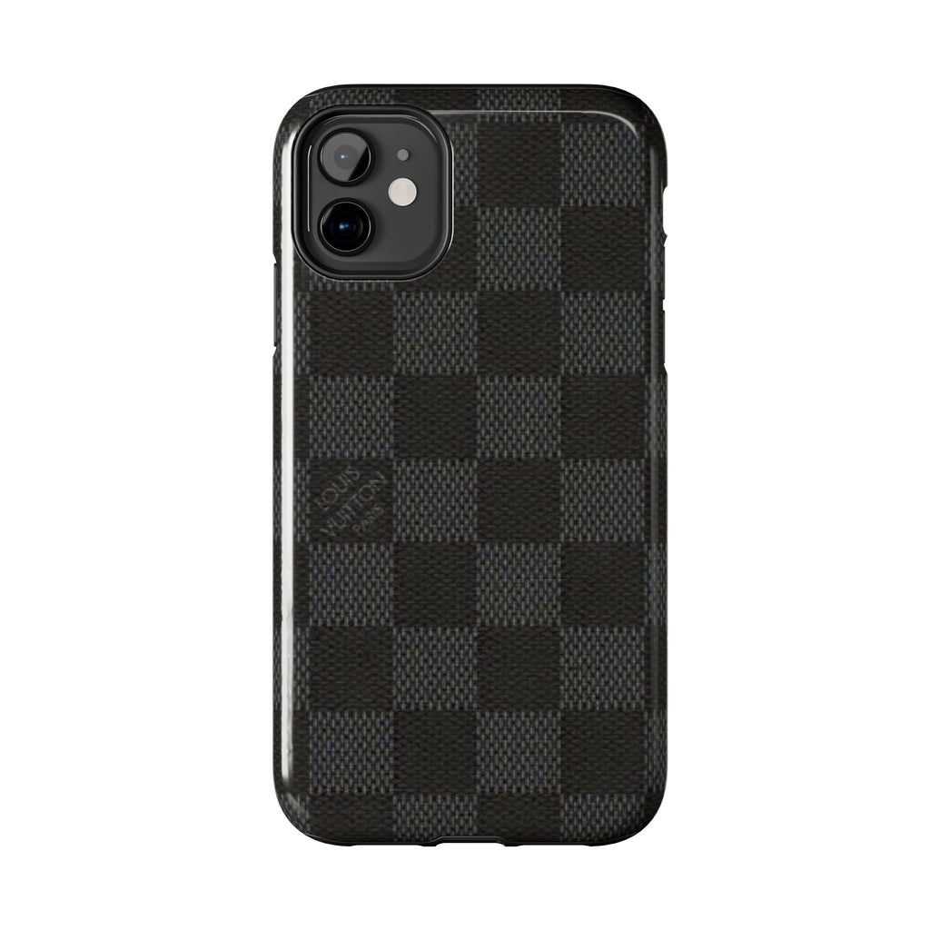 Durable Phone Cases with Stylish Checkered Pattern, Phone Accessories, Customizable Cases, Gift for Tech Lovers, Perfect for Every Occasion