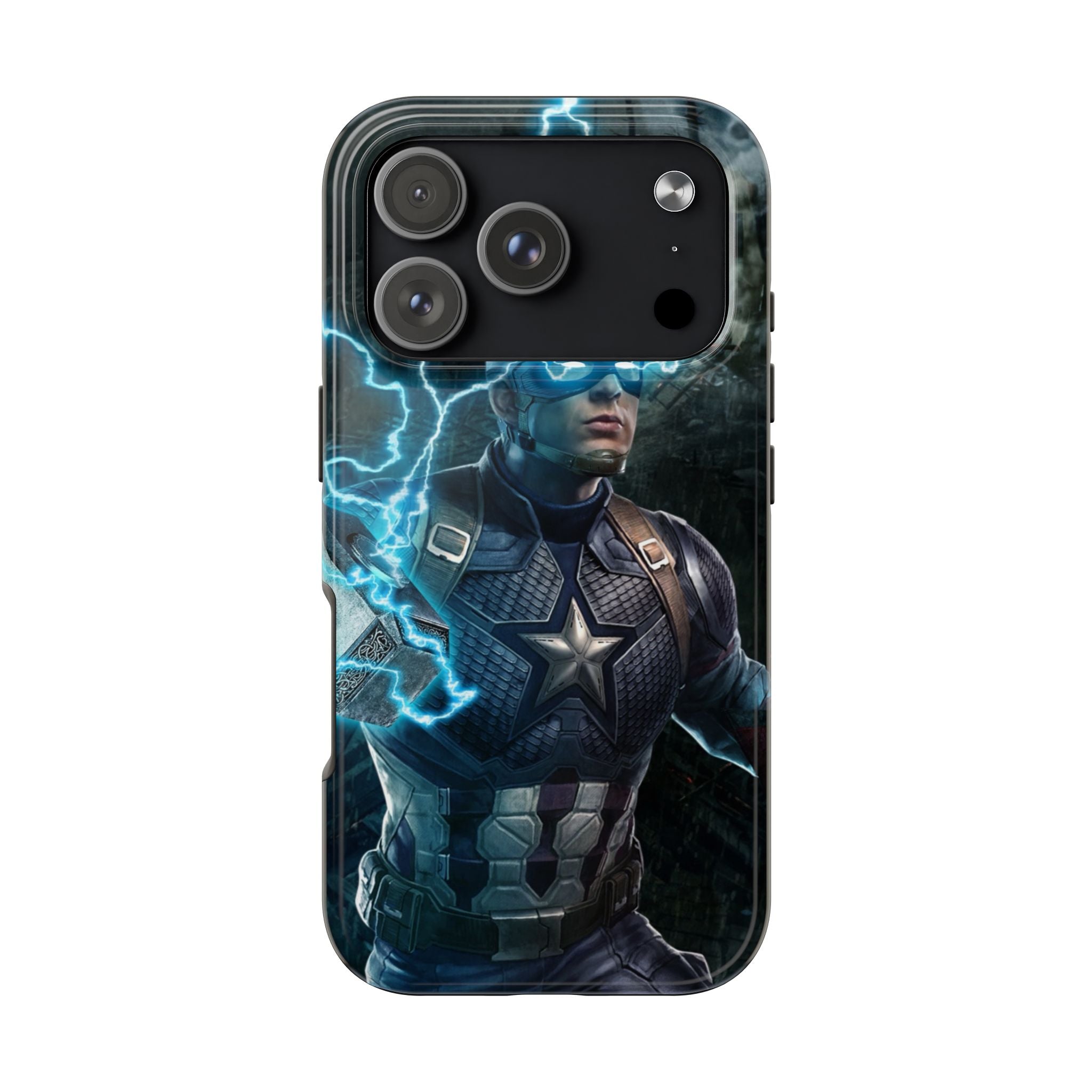 Captain America Superhero Tough Phone Cases, Hero Phone Cover, Gift for Gamers, Superhero Accessory, Durable Phone Case for Every Occasion