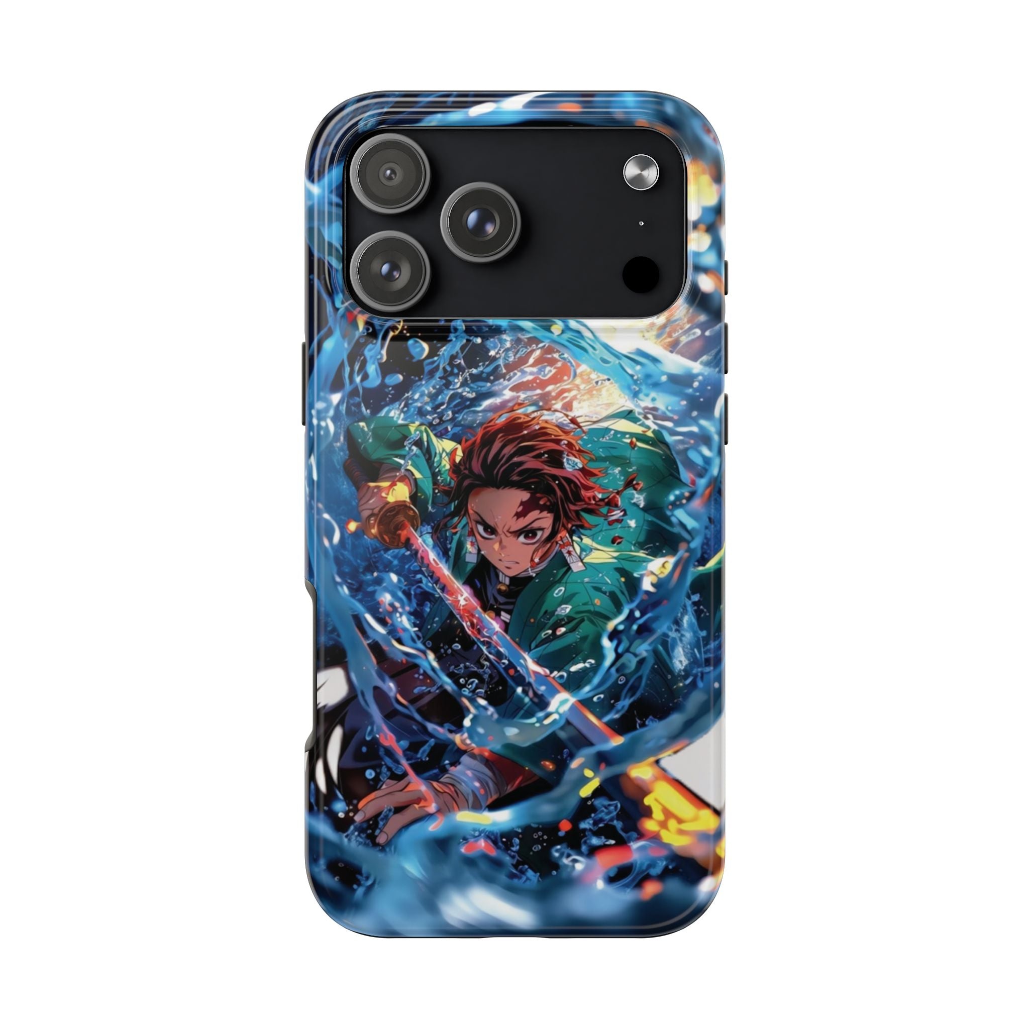 Demon Slayer Tough Phone Case - Samurai Combat Design