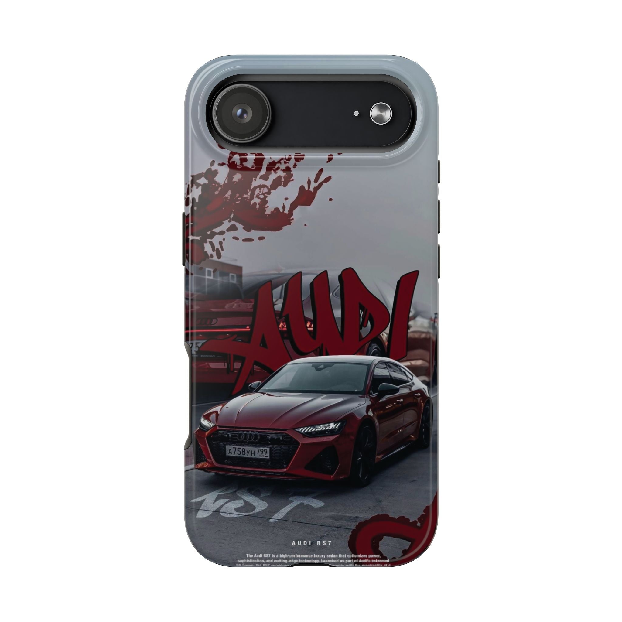 Audi-Inspired Tough Phone Case for Car Enthusiasts