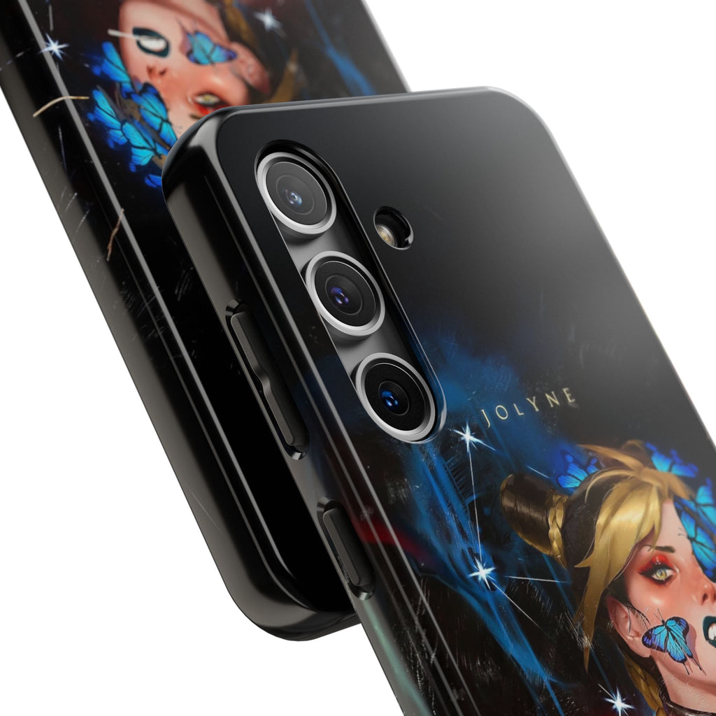 Vibrant Artistic Phone Case, Tough Phone Case for Artists, Unique Phone Cover for Gift, Anime Phone Case for Occasions